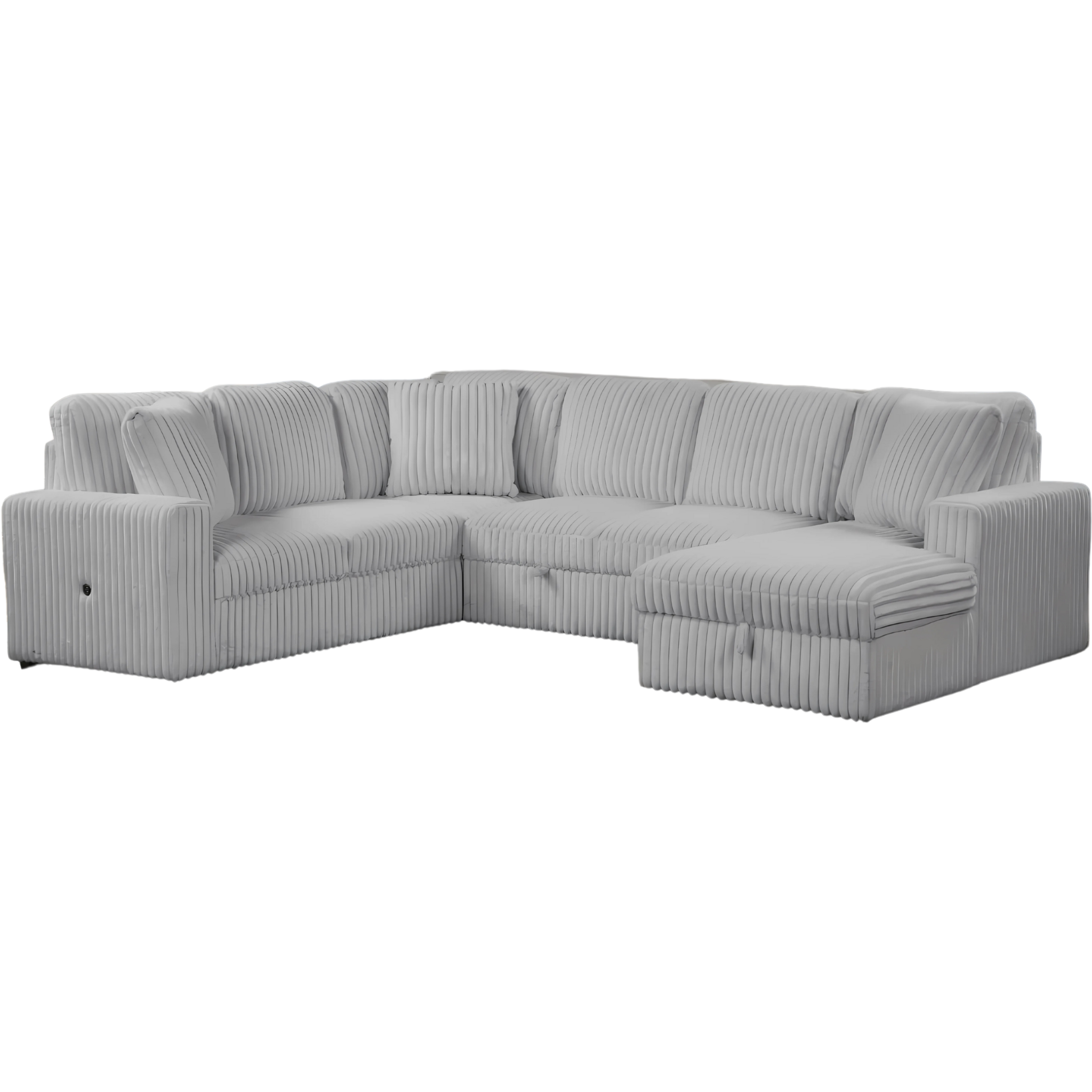 Relive Sectional Sofa Bed – Grey