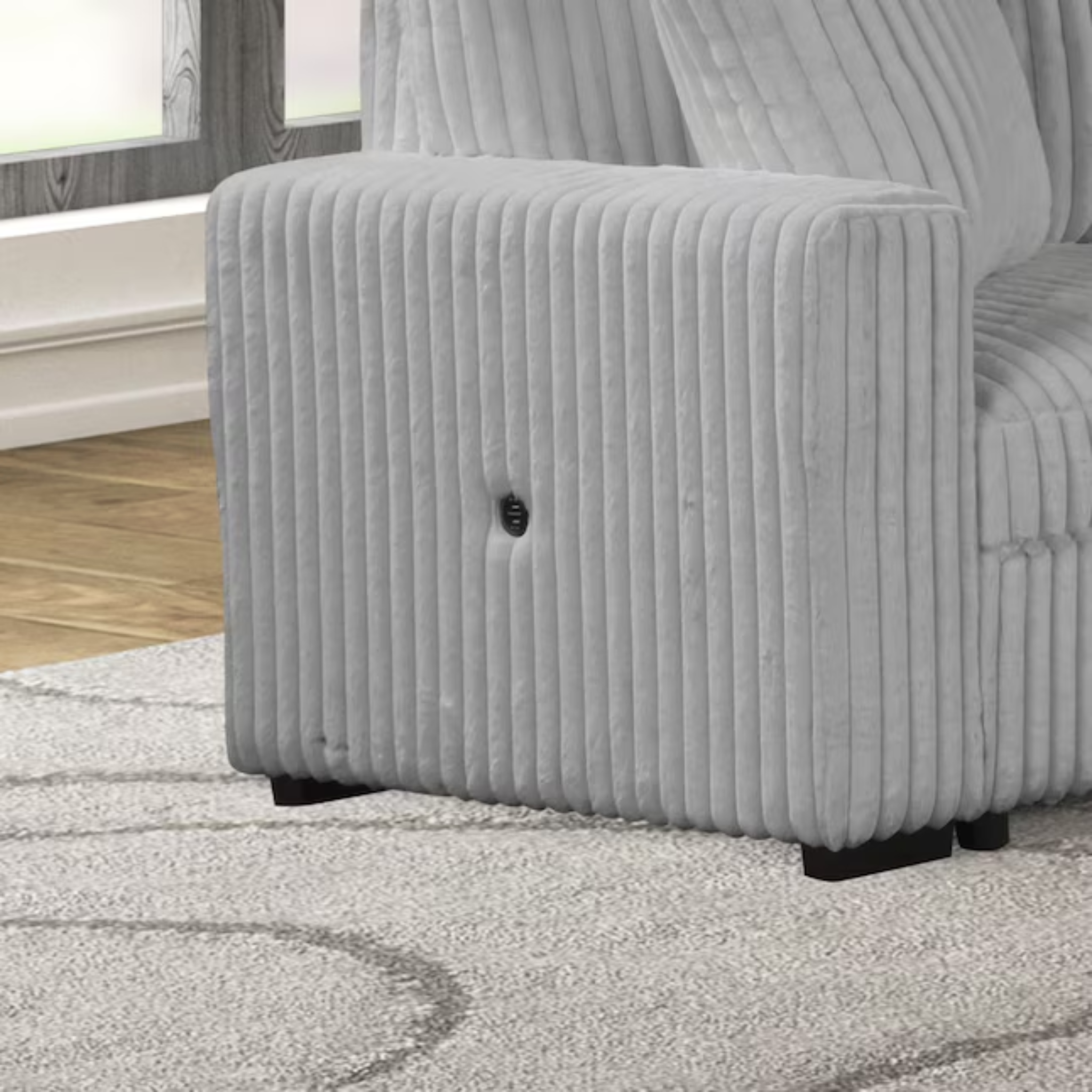 Relive Sectional Sofa Bed – Grey
