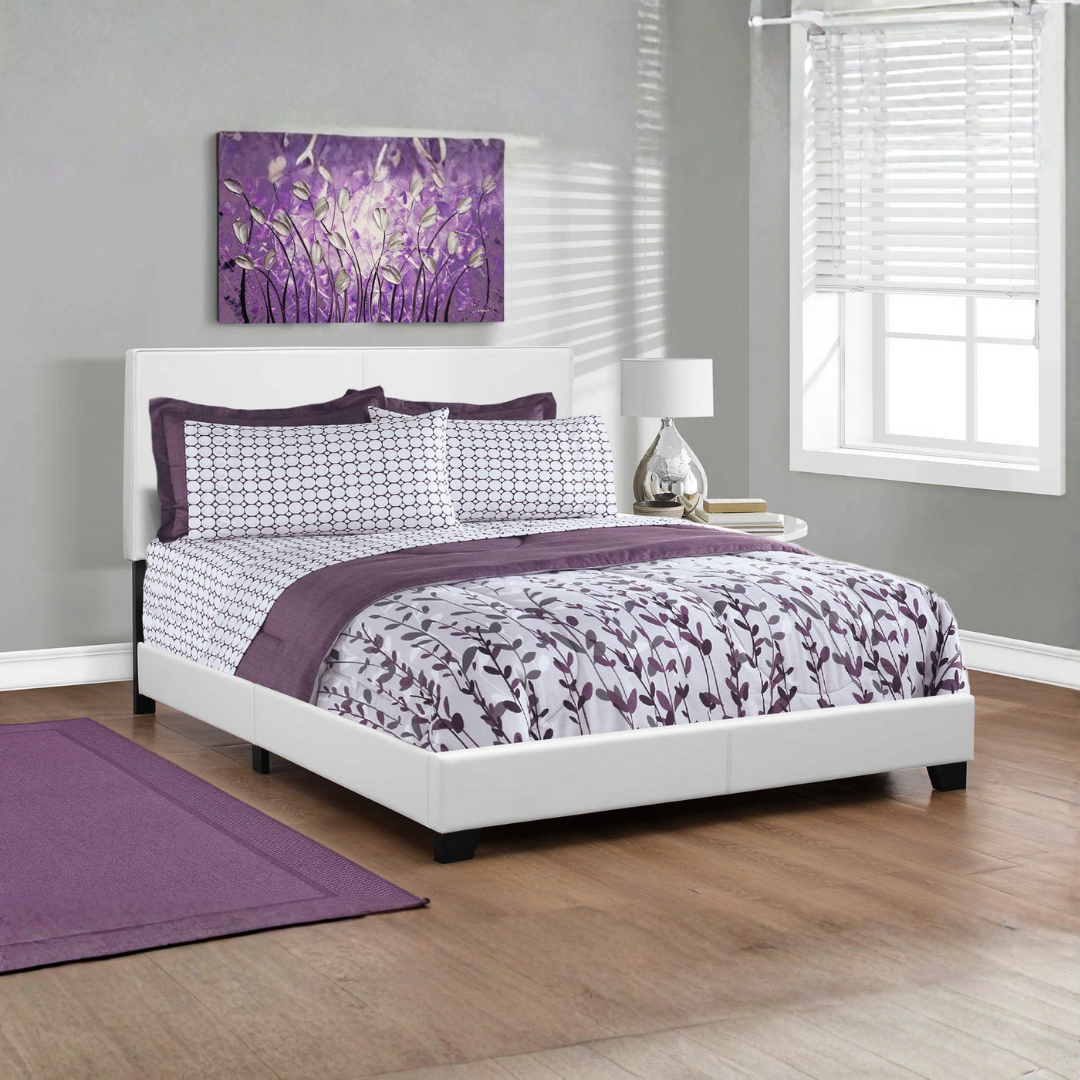 Lexden – Lit Queen – PU (Blanc)