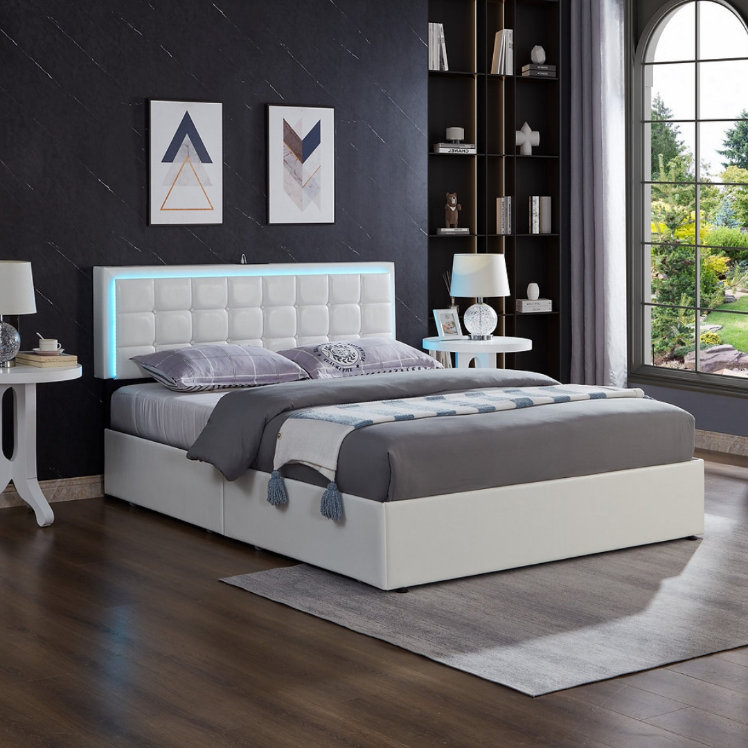 Lumix – Queen Bed – PU