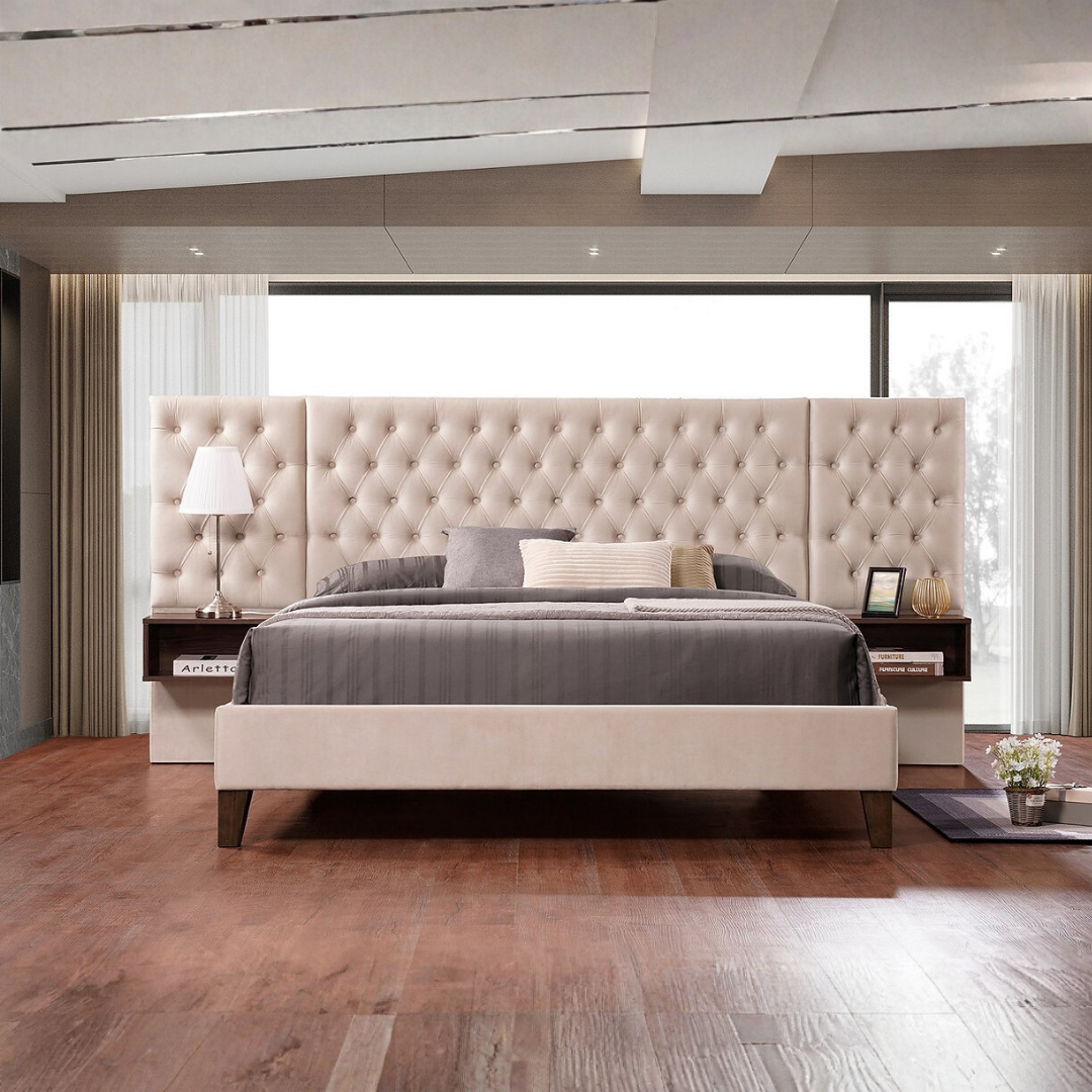 Lureon – Queen Bed – Velvet