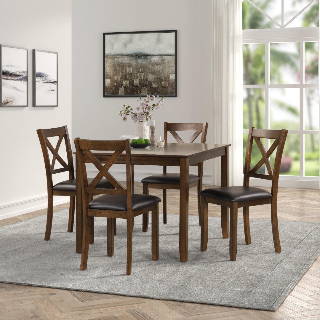 Ravello – Dining Set – Espresso Finish