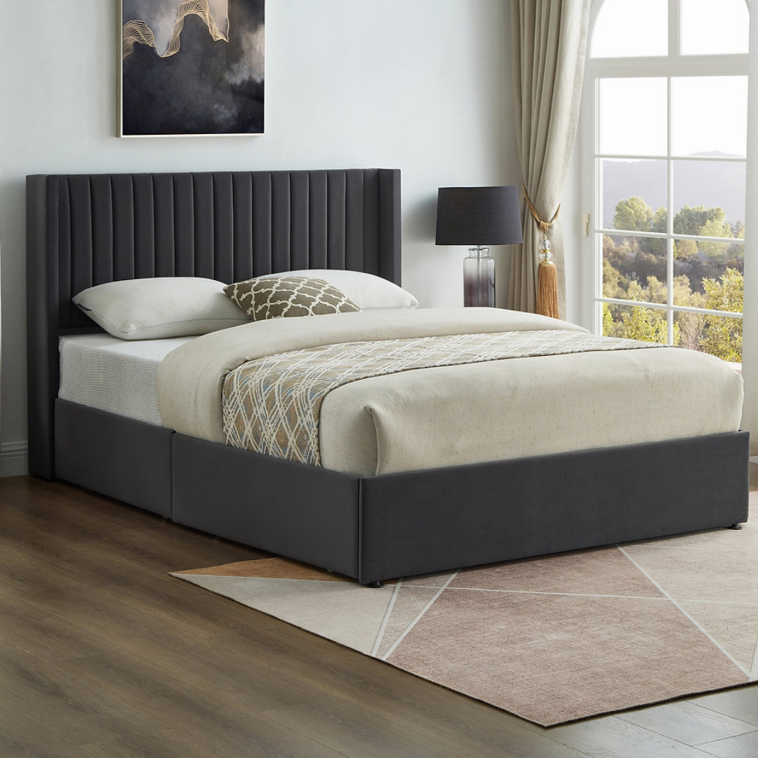 Morvyn – Lit double – Velours