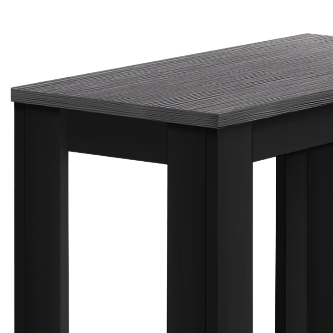 Oakford – Night Stand – Black / Grey Top