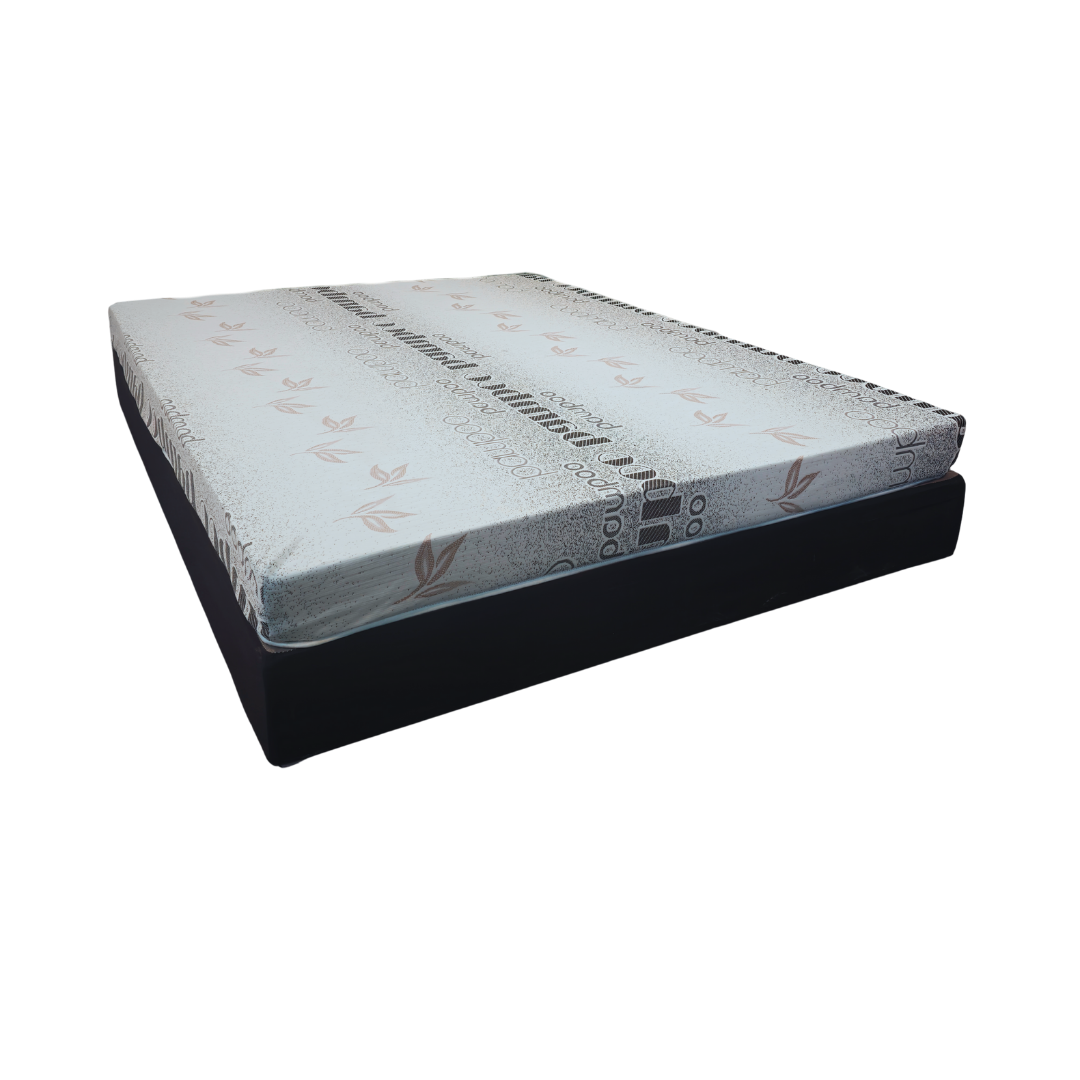Matelas queen FlexRest mousse 5 po fermeté moyenne housse tricot réversible – Bonito Montréal
