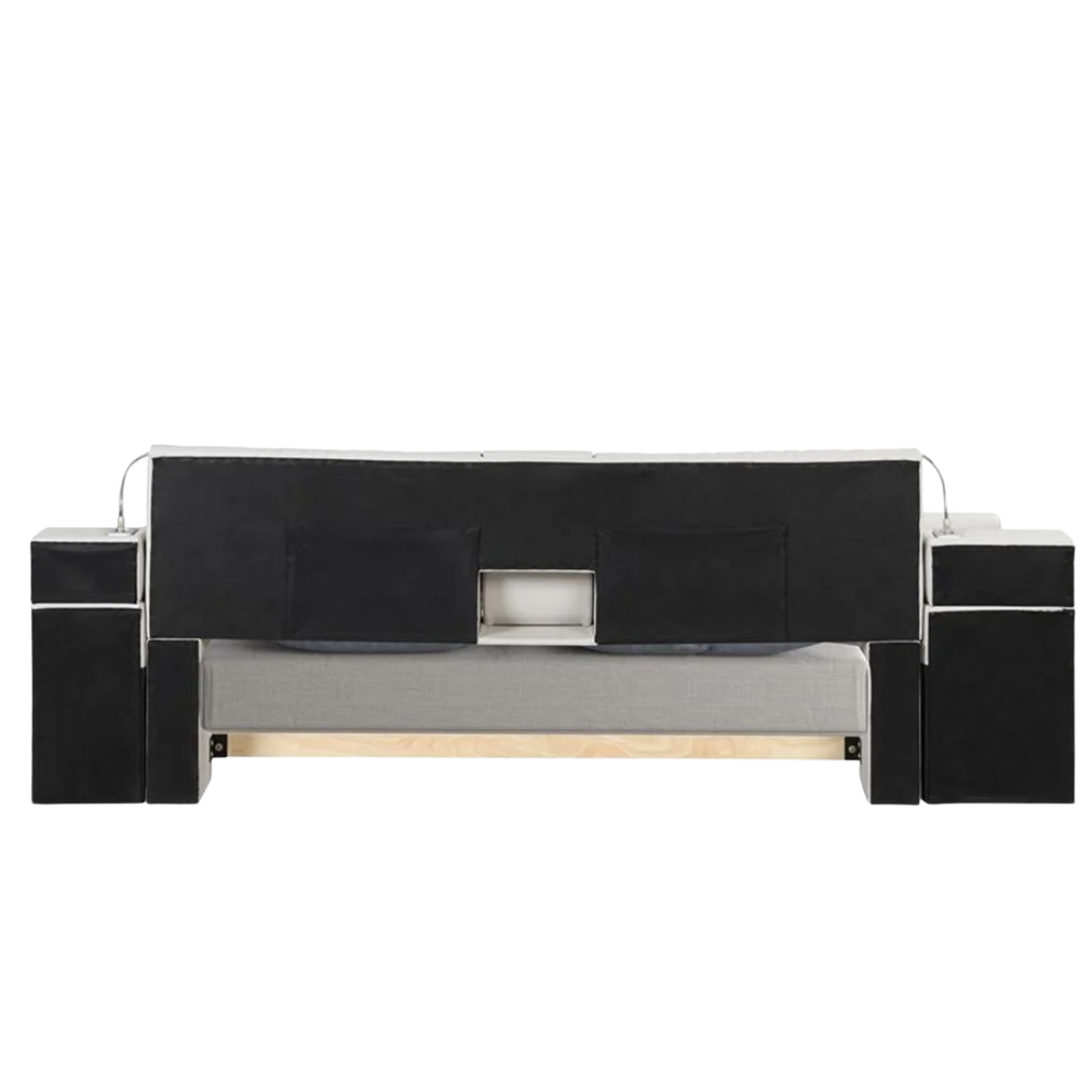 Rezova – Queen Bed – PU (Ice)