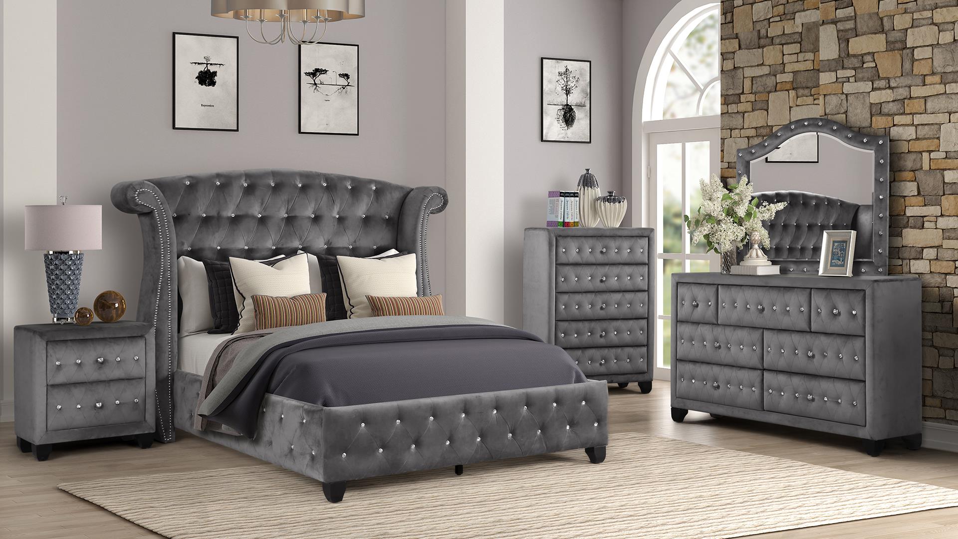 SOPHIA BEDROOM SET 8PCS