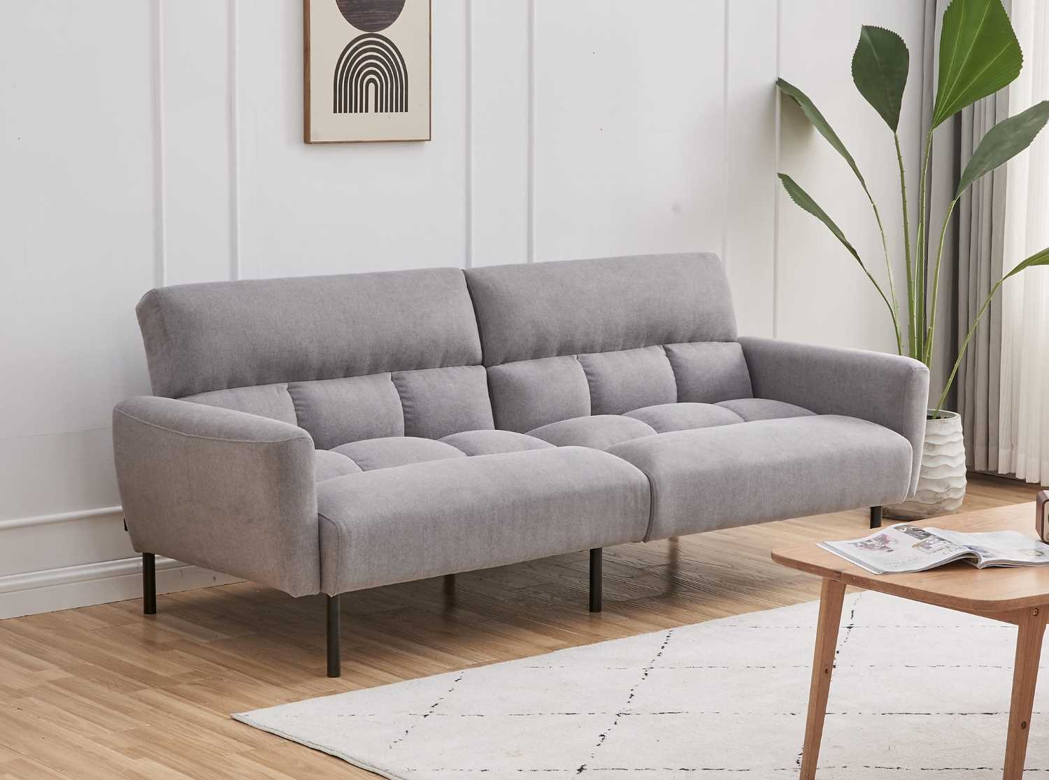 Sofa Bed Grey 8041