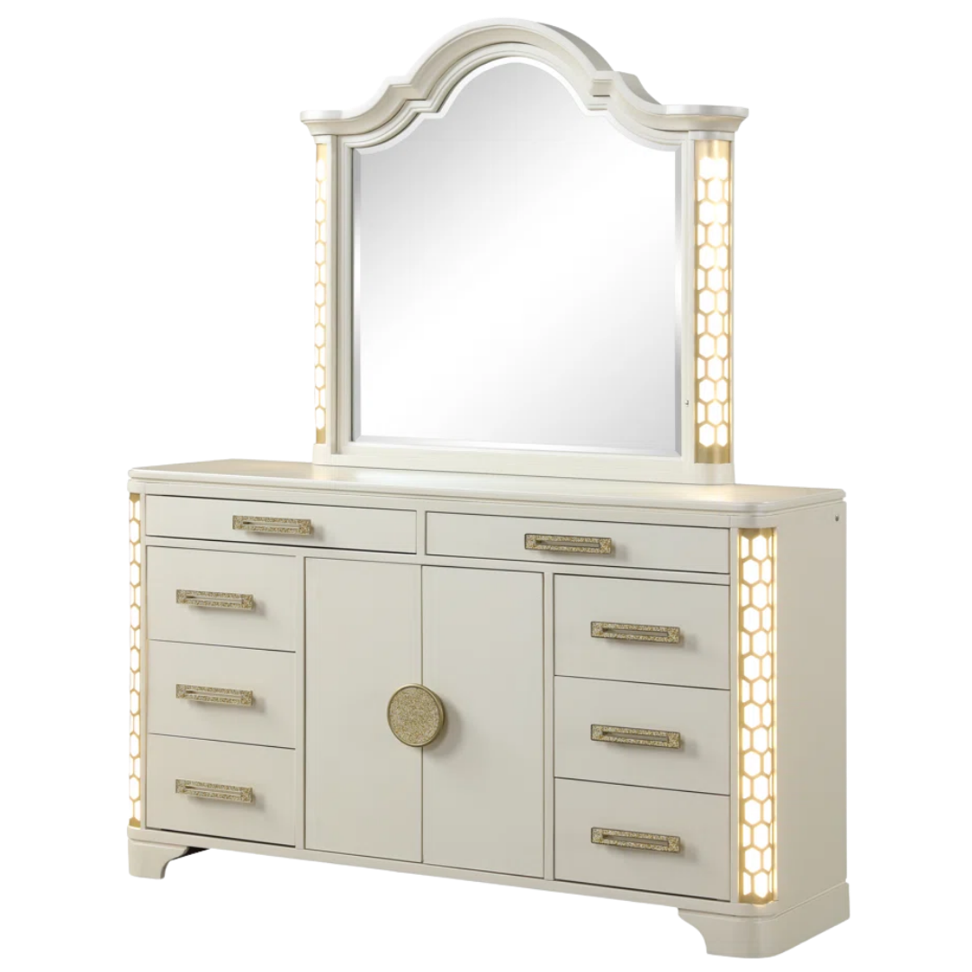 Soralia – Bedroom Set – King – Beige