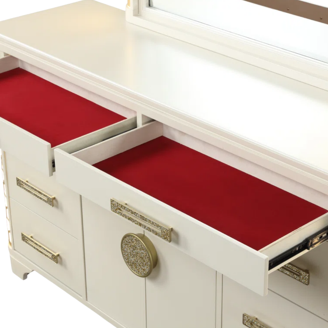 Soralia – Bedroom Set – Queen – Beige