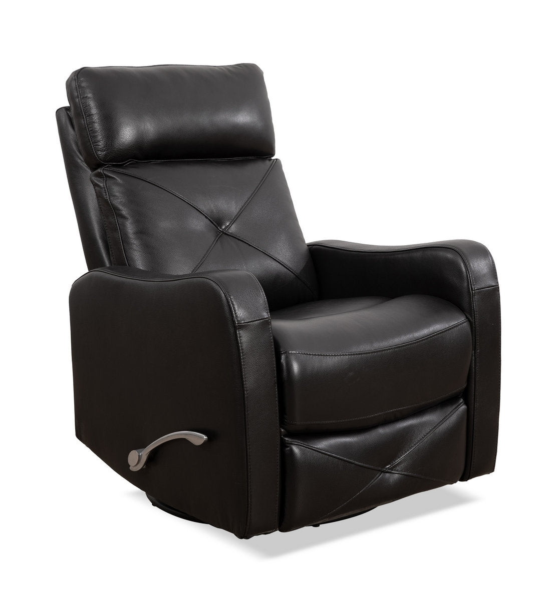 Fauteuil inclinable pivotant en cuir Blackberry Match 6332