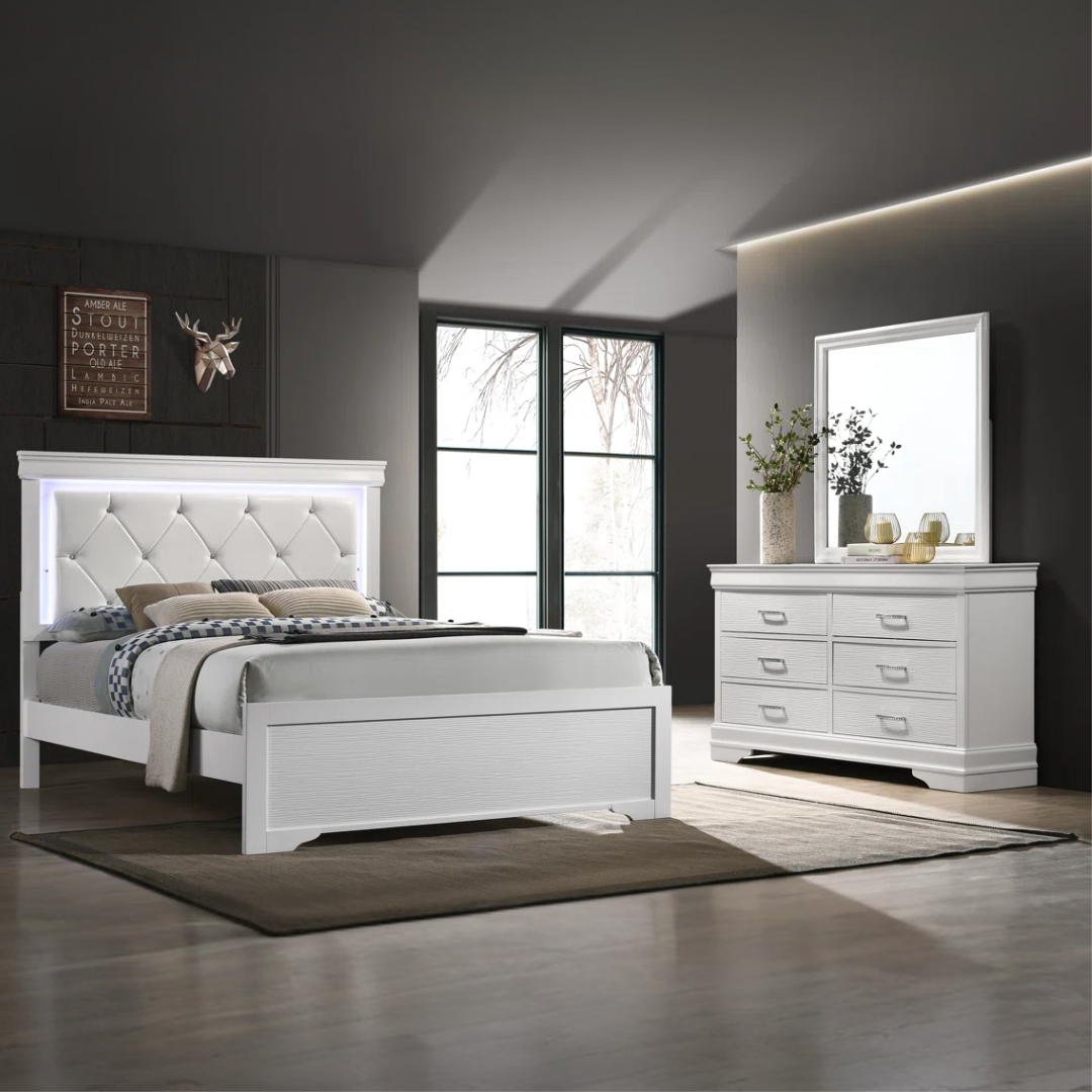 Trevona – Ensemble de chambre à coucher – Queen