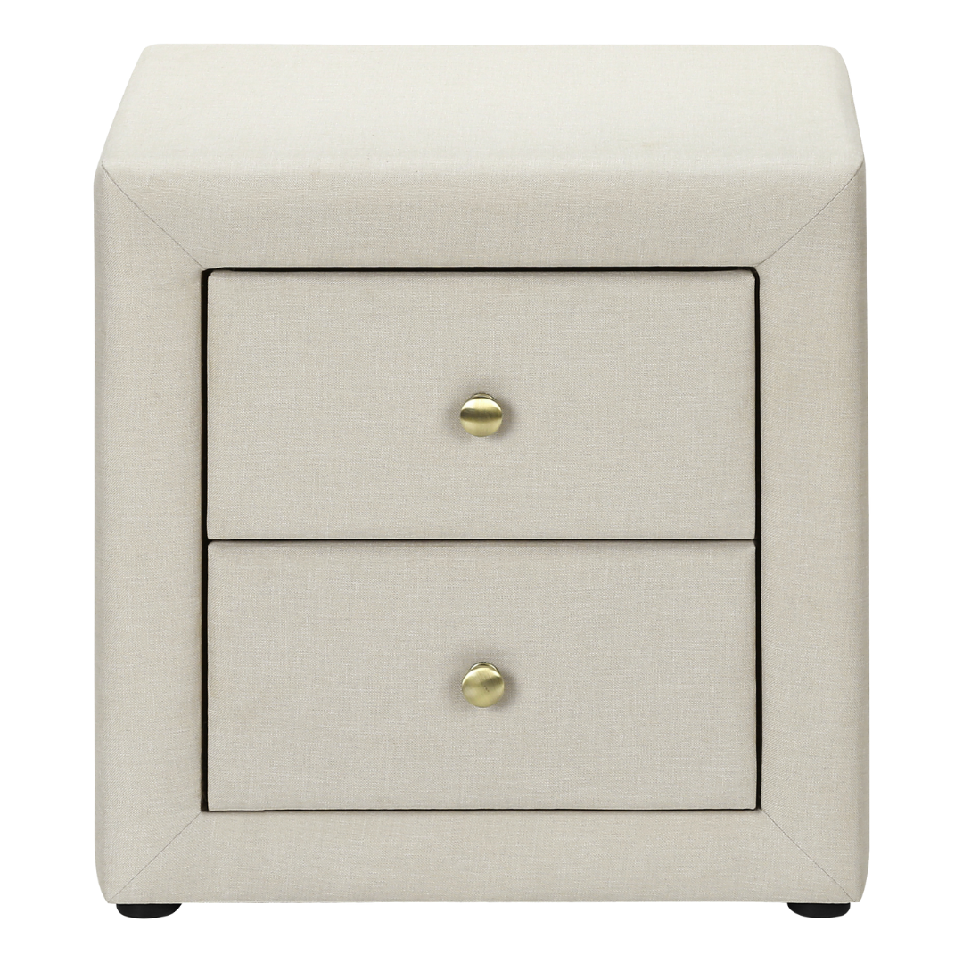 Veluxon – Night Stand – Beige Linen