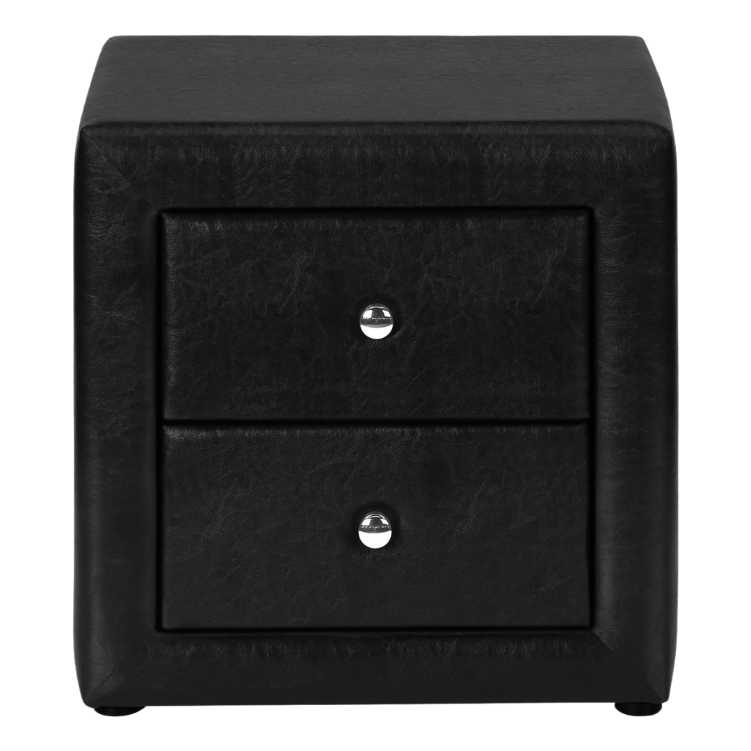 Veluxon – Night Stand – Black Leather Look