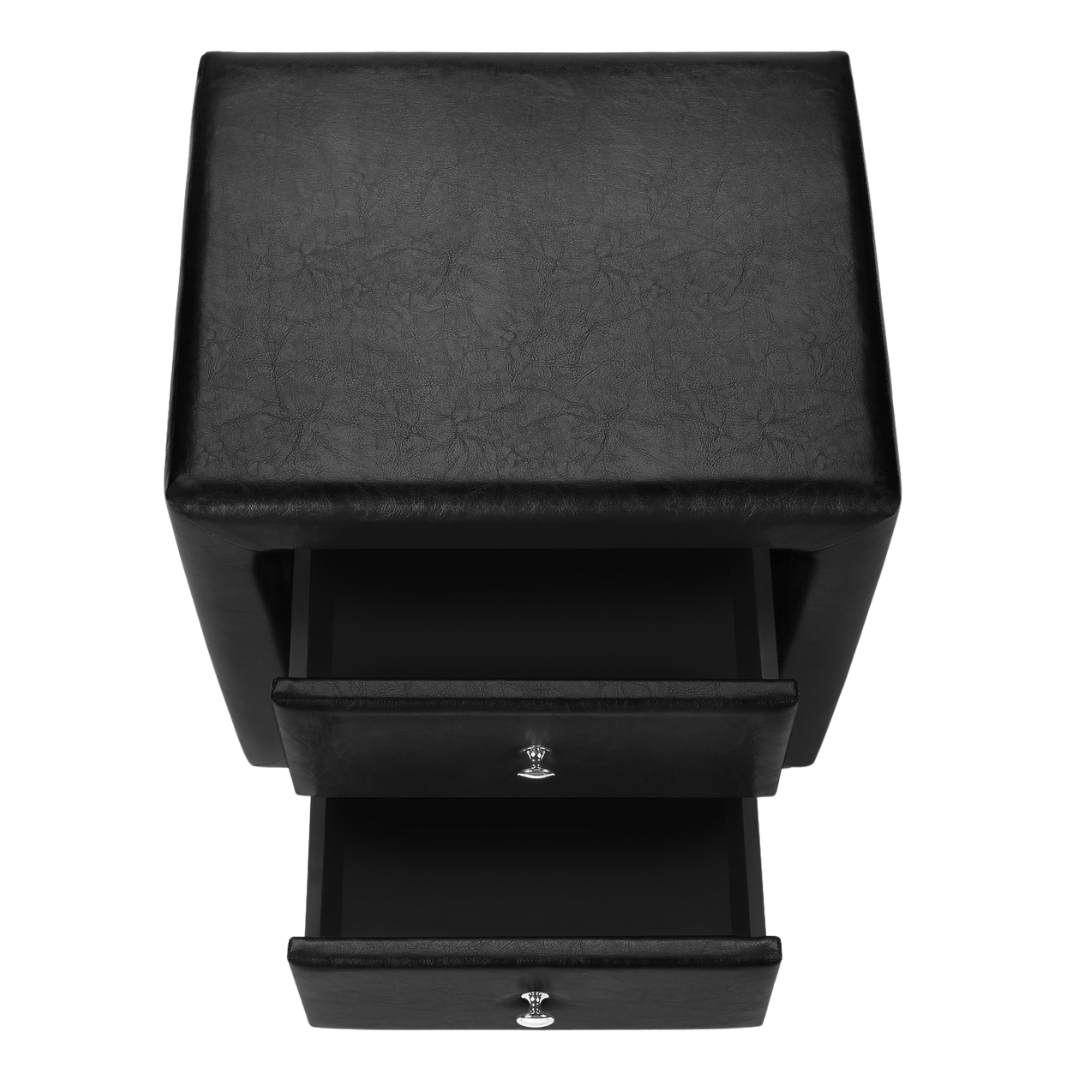Veluxon – Night Stand – Black Leather Look