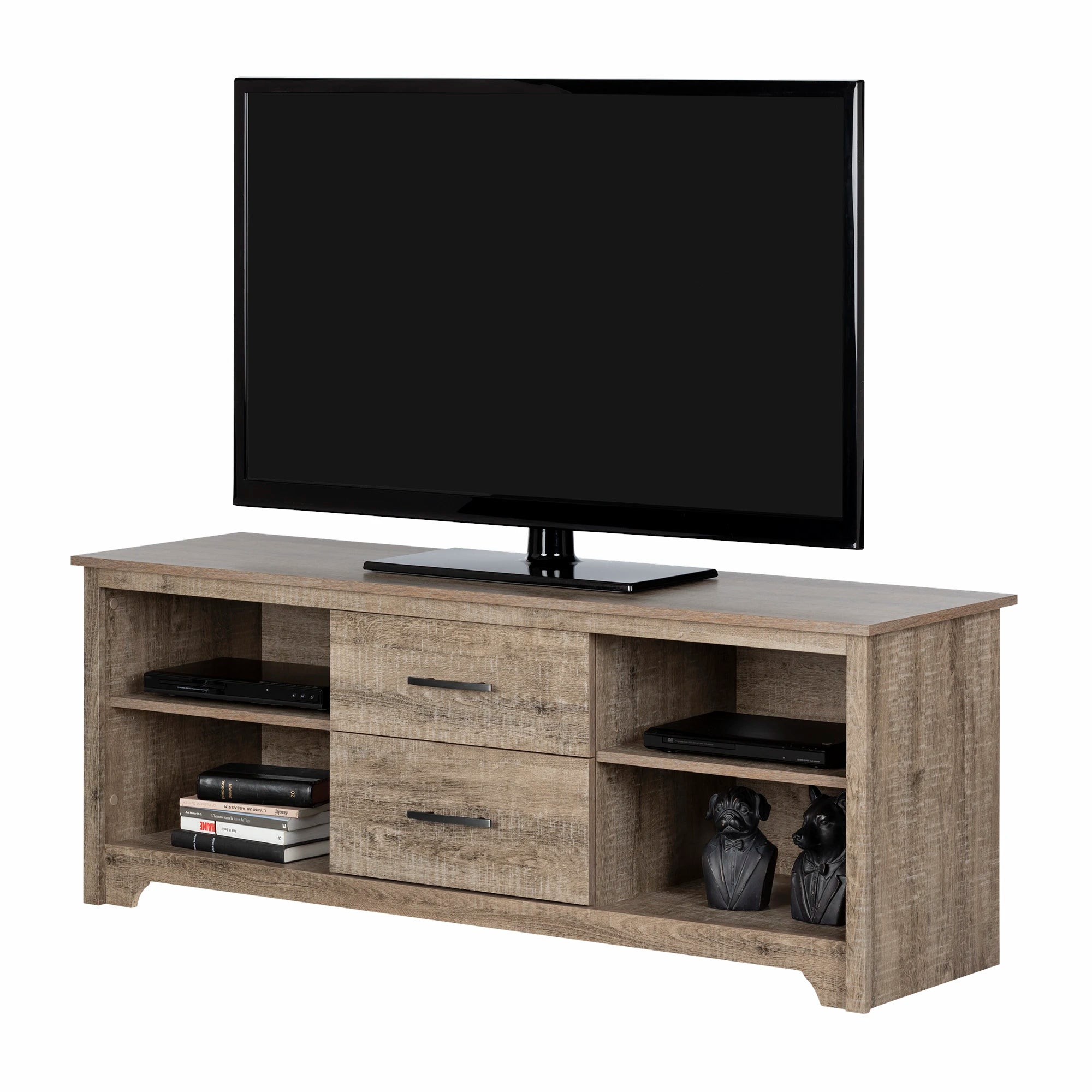 TV Stand with Drawers for TVs up to 60" - Fusion