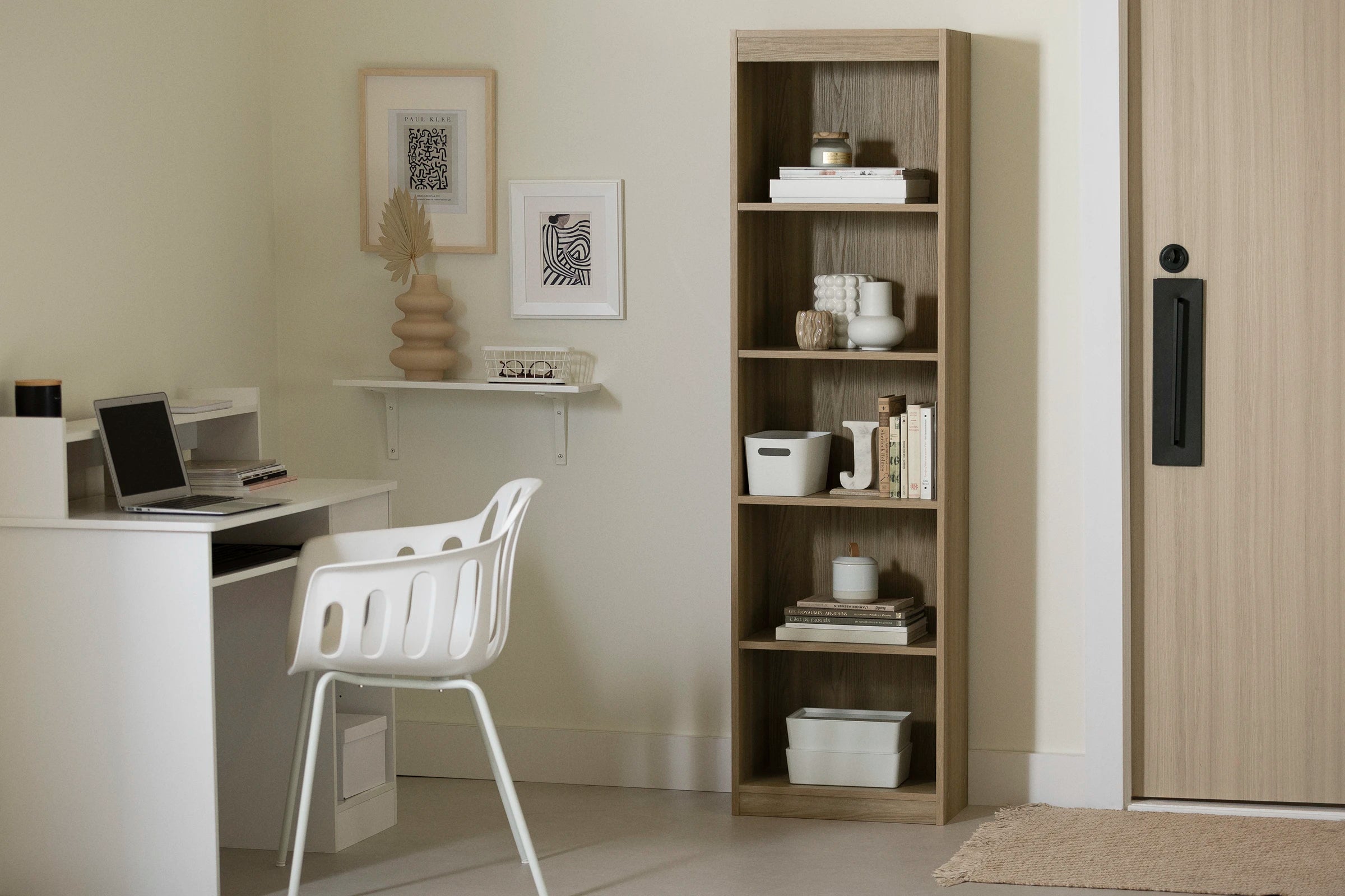 Bureau avec plateau à clavier et tiroir - Axess