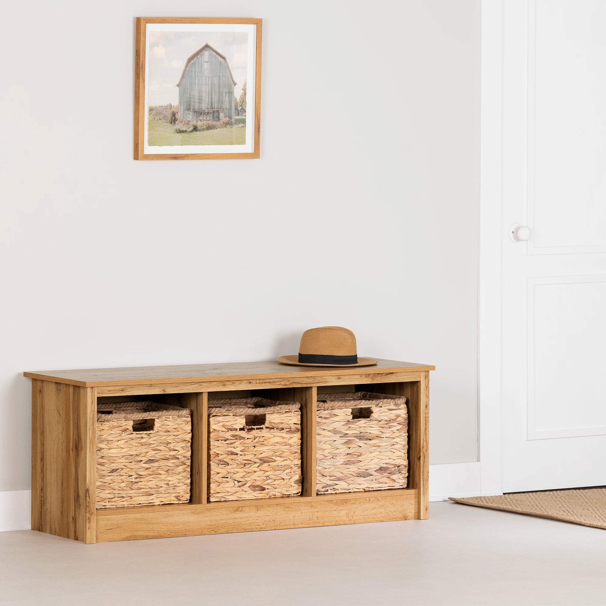 Mudroom bench with storage - Toza