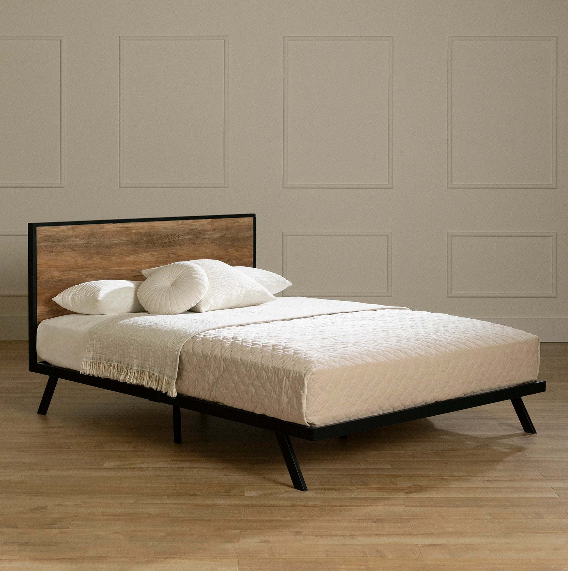 Metal-Framed Bed Set - Barcelo