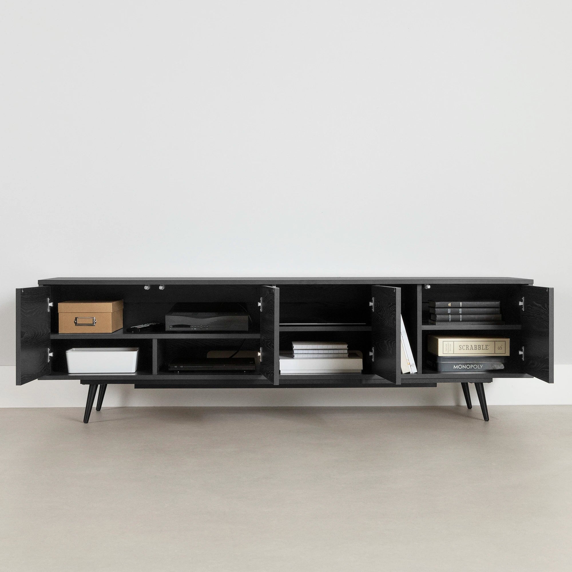 TV Stand with Doors - Mezzy