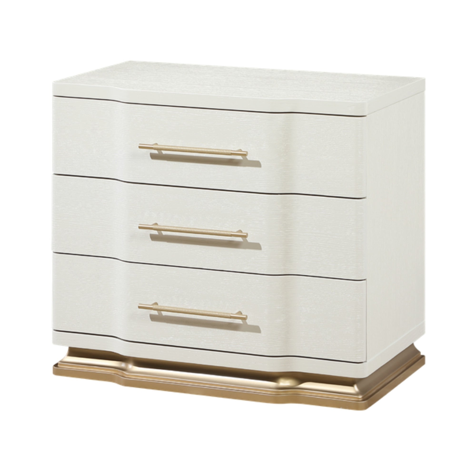 Arcano – Ivory Cream Lacquer King Bedroom Set