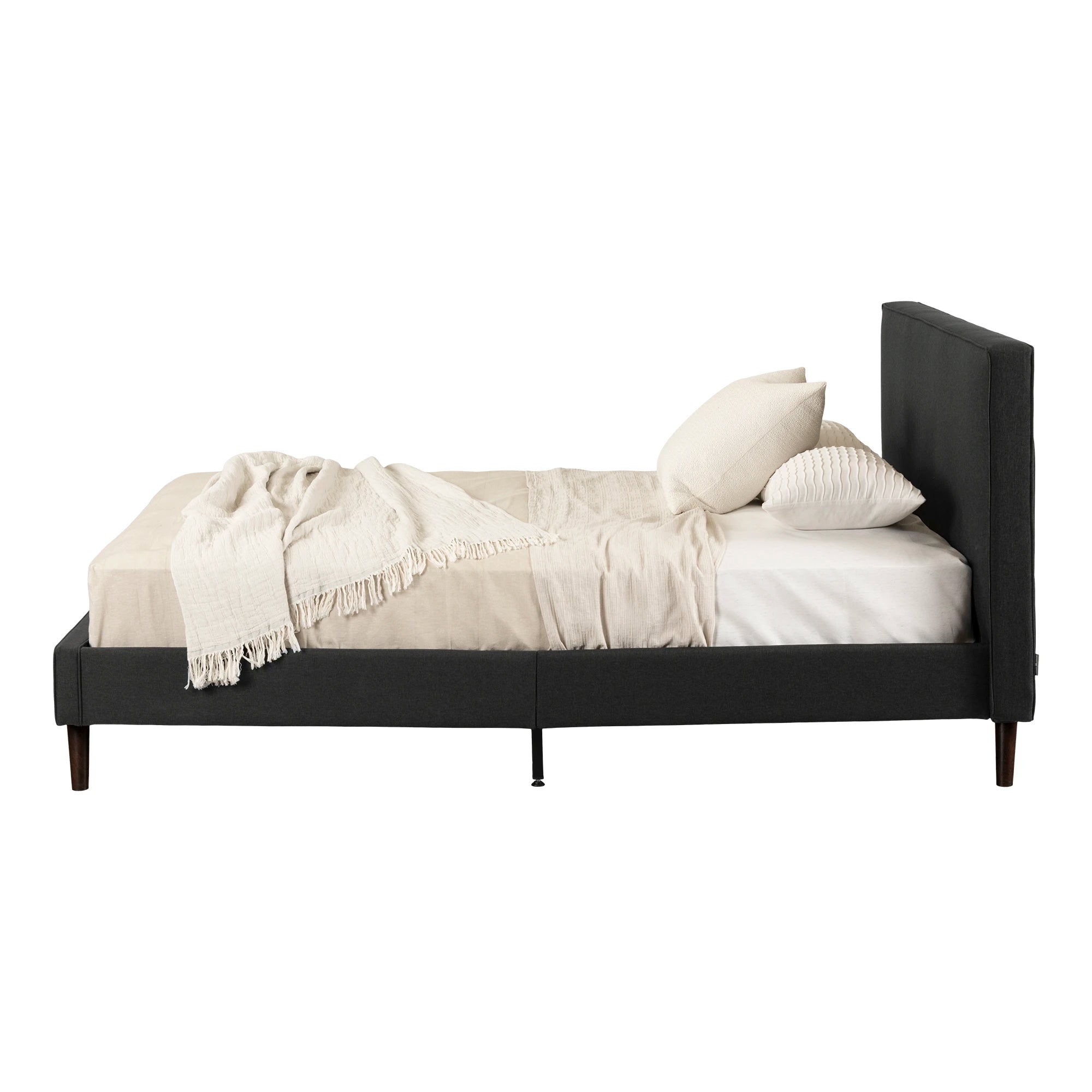 Complete Upholstered Bed - Milton