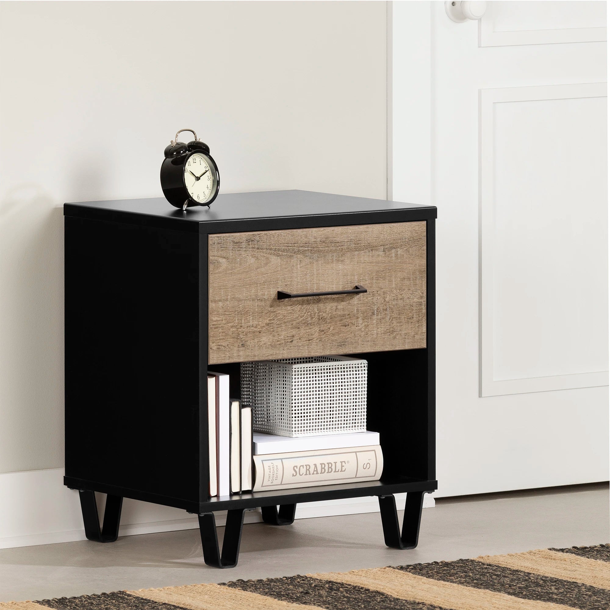 1-Drawer Nightstand - Arlen