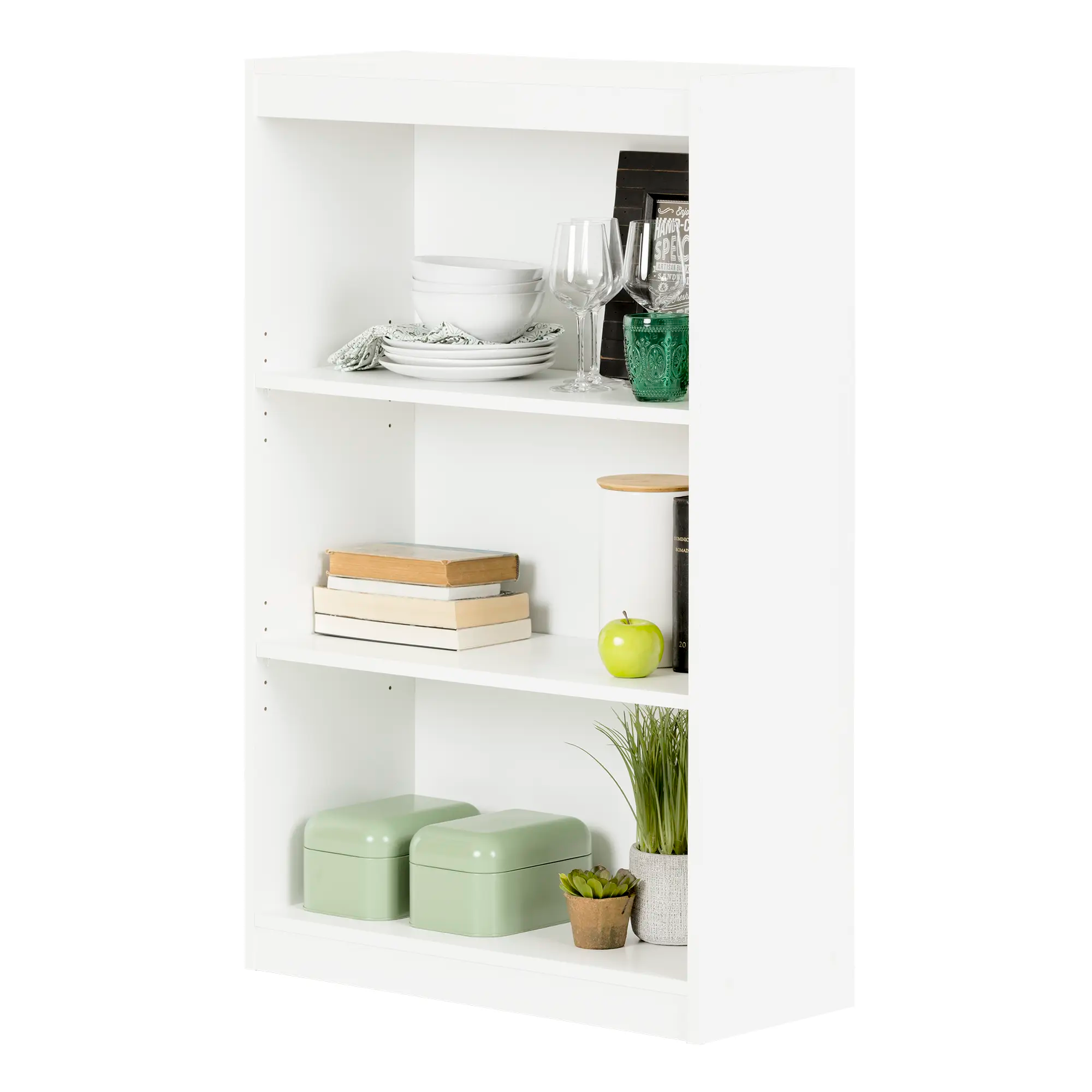 3-Shelf Bookcase - Axess