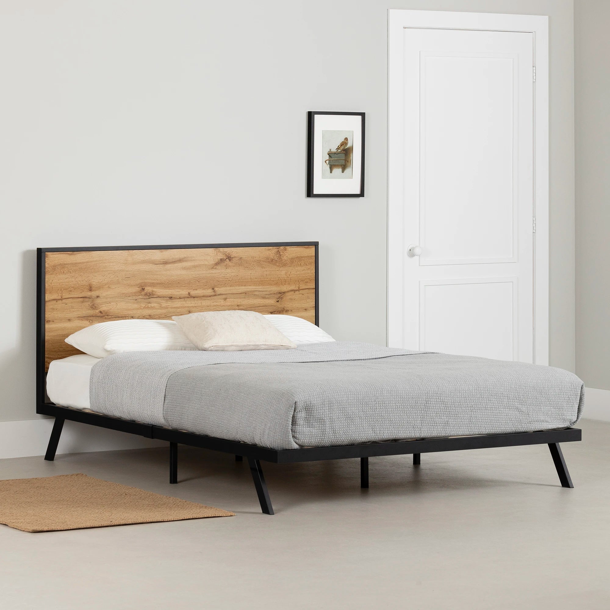 Metal-Framed Bed Set - Musano