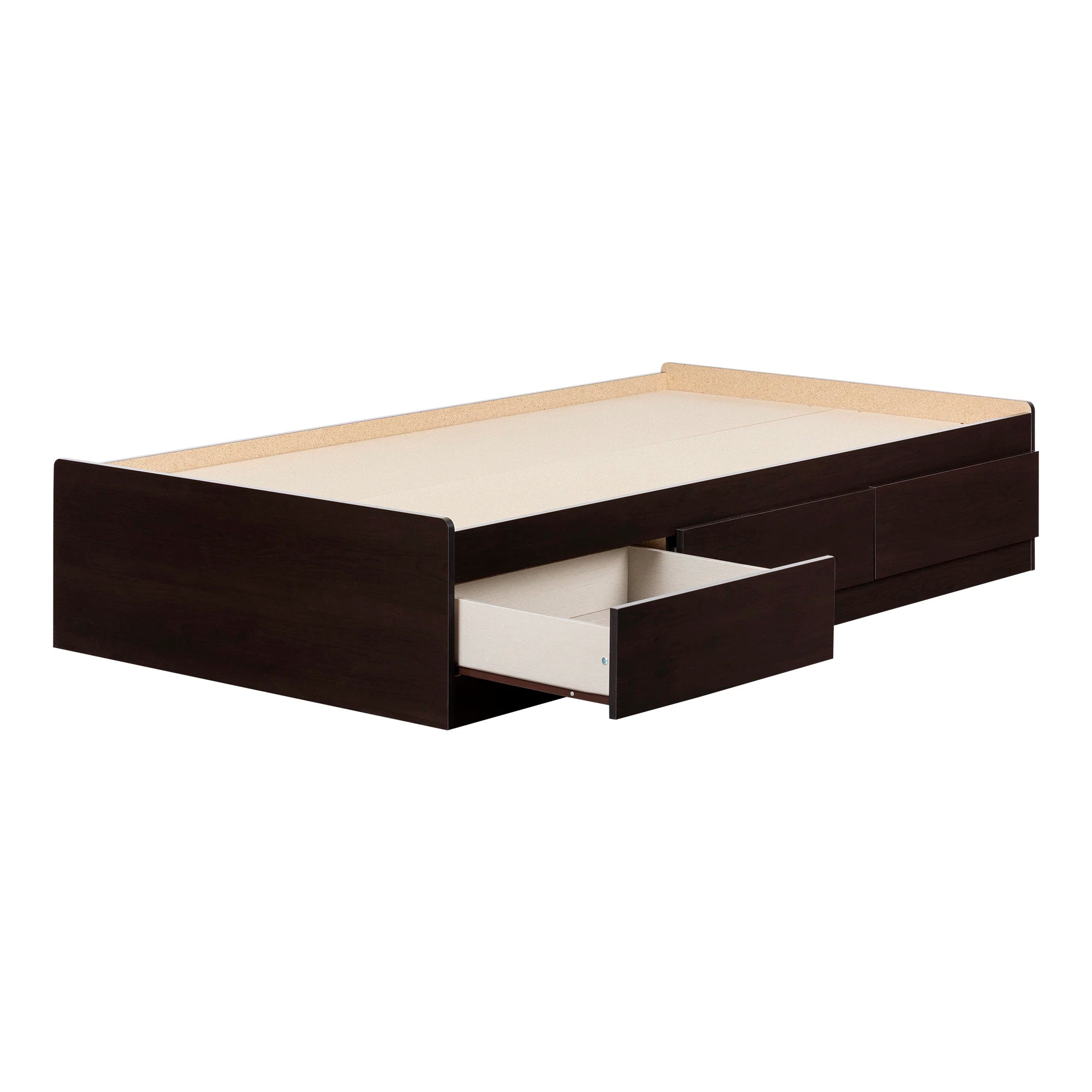 Mate's Platform Storage Bed with 3 Drawers - Vito