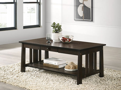 Table basse Espresoo avec tiroir de rangement IF-3201