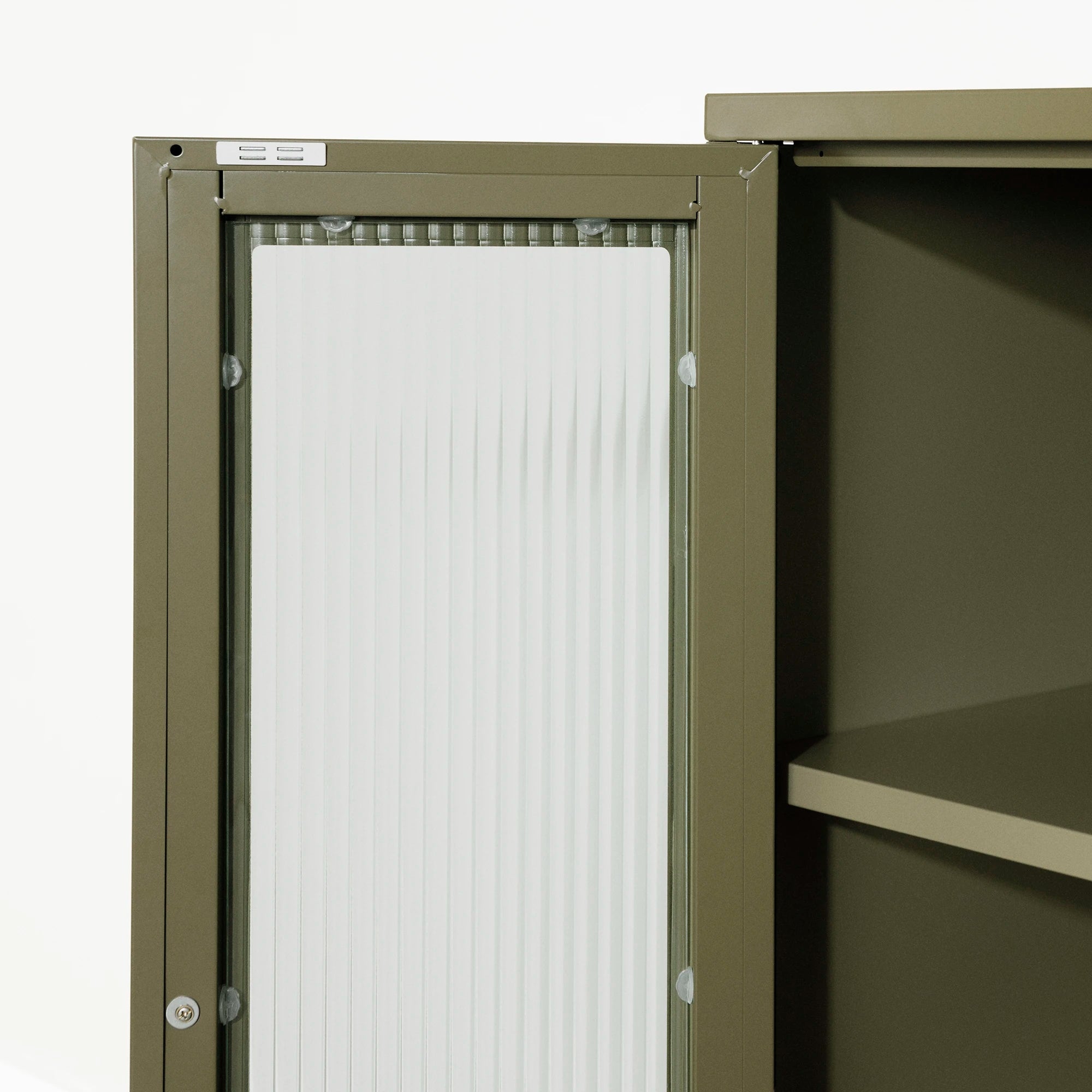 Storage Cabinet with Glass Doors - Eddison