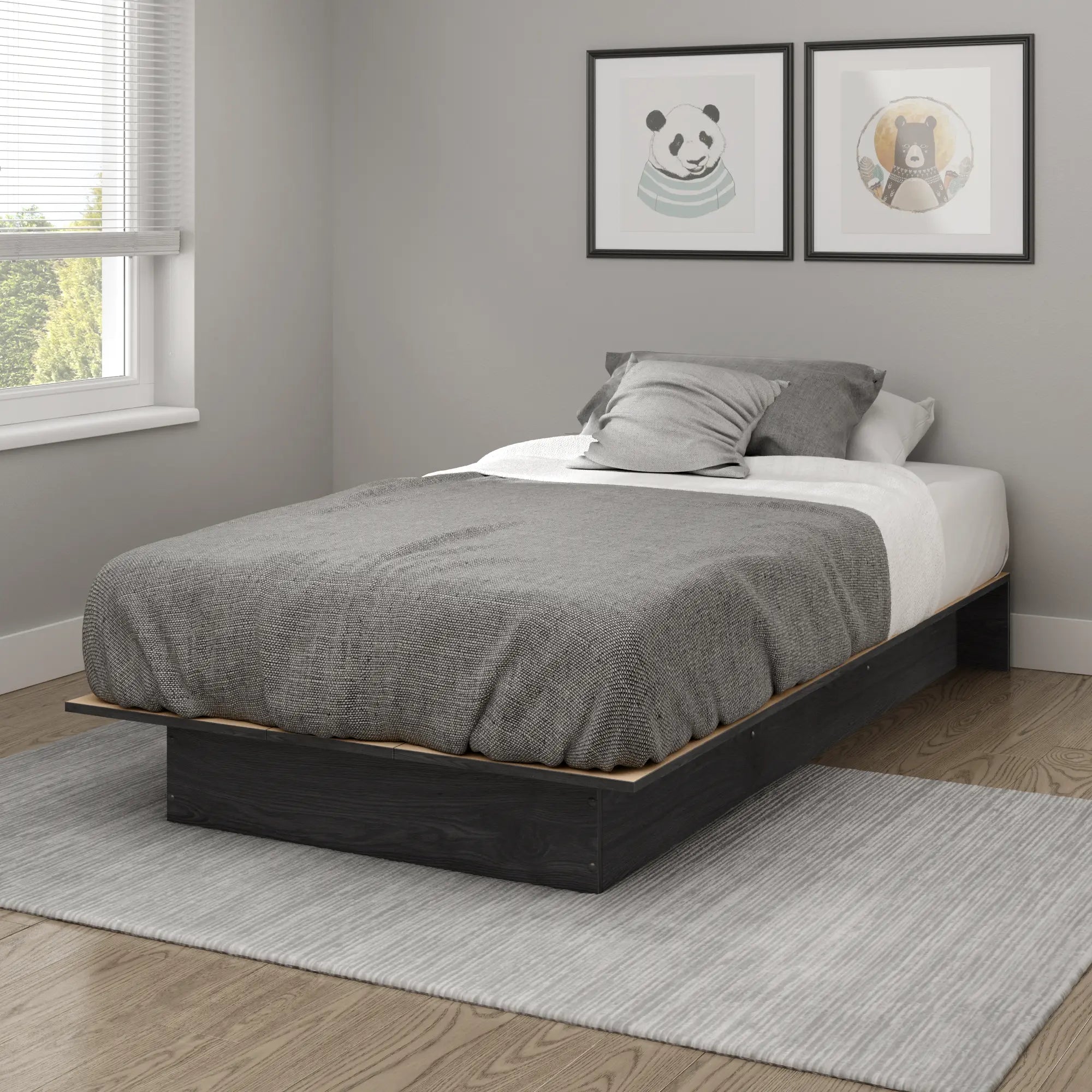 Platform Bed - Modern Design - Libra