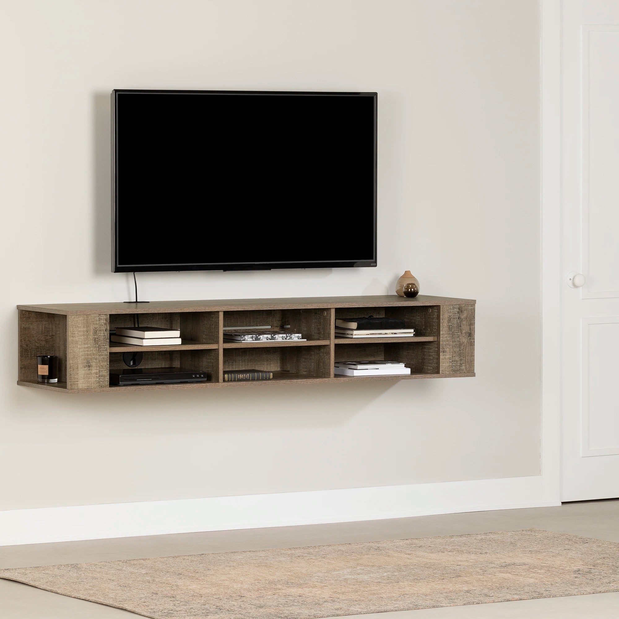 Wall Mounted Media Console - City Life