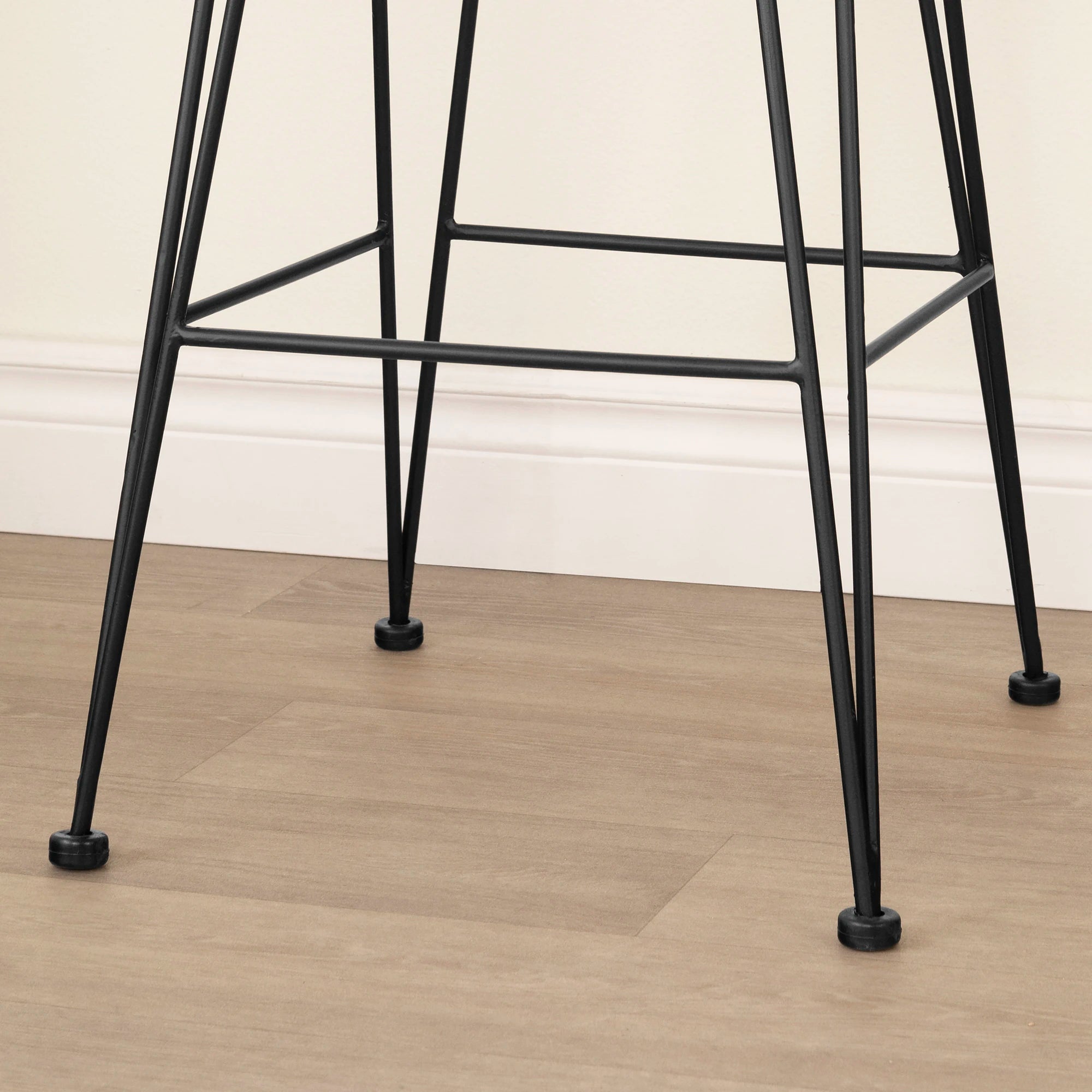 Tabouret de bar en rotin avec accoudoirs, lot de 2 - Balka