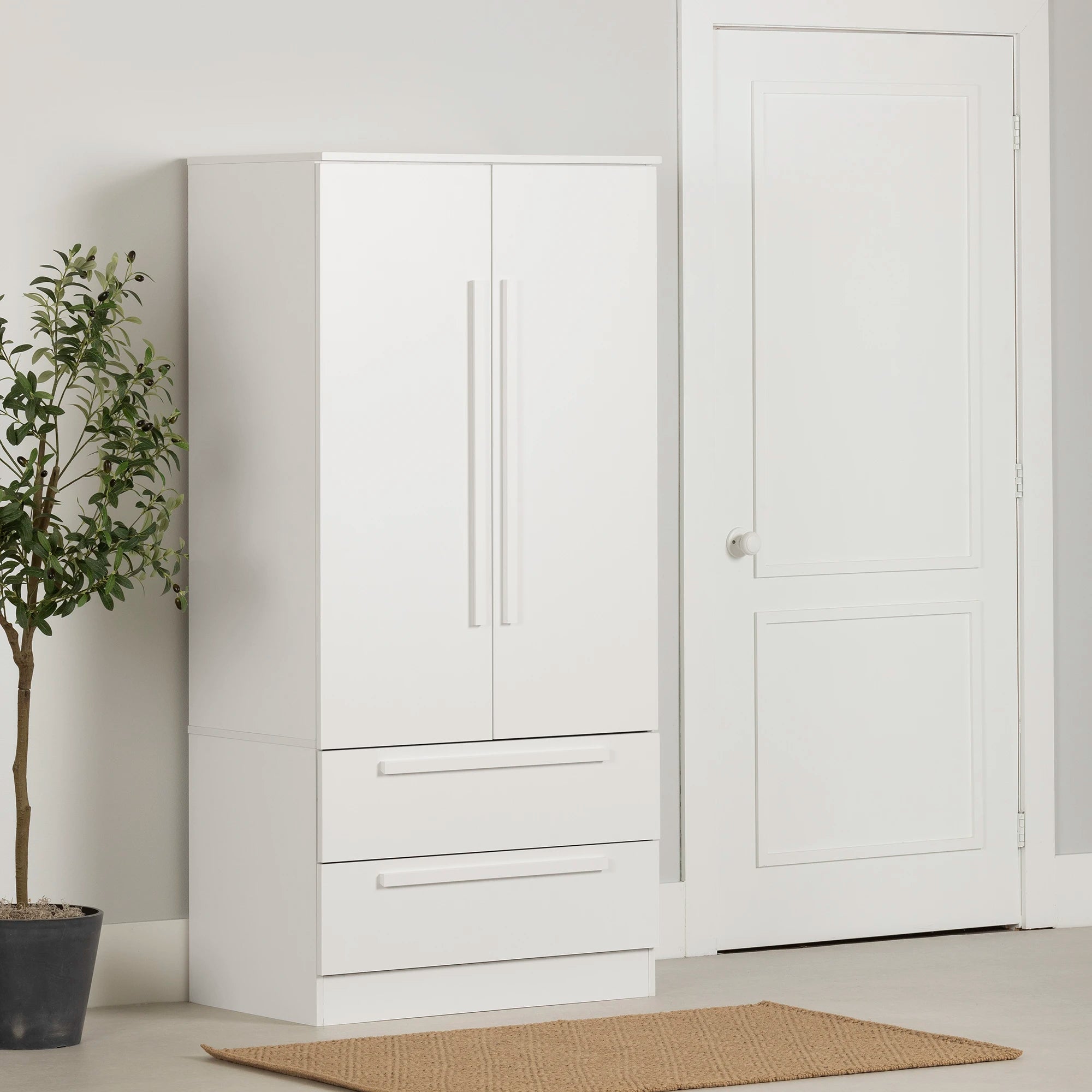 2-Door Armoire with Drawers - Haven