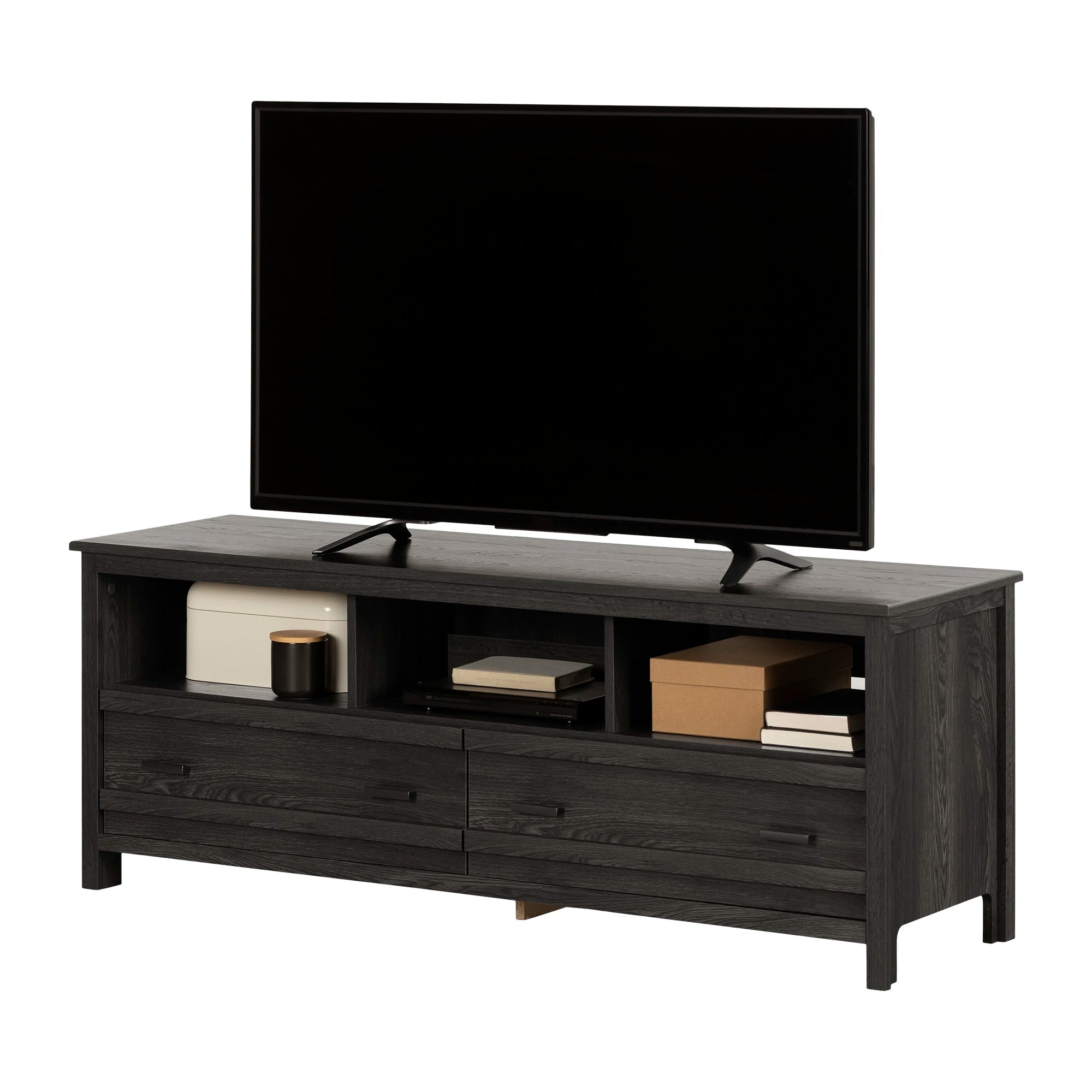 TV Stand with Storage - Exhibit