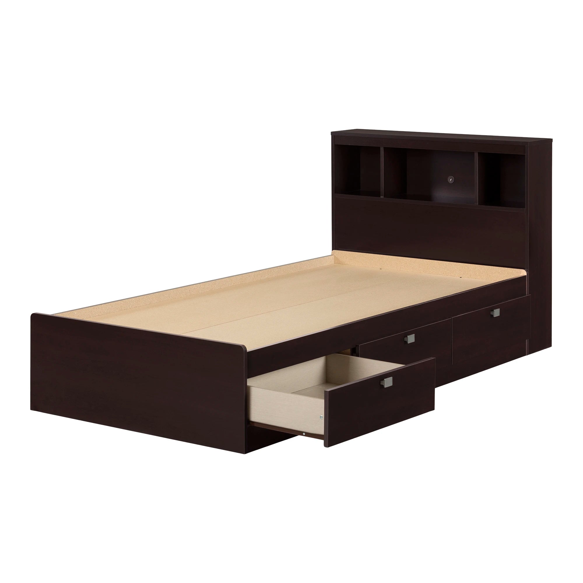 Storage Bed and Bookcase Headboard Set - Spark