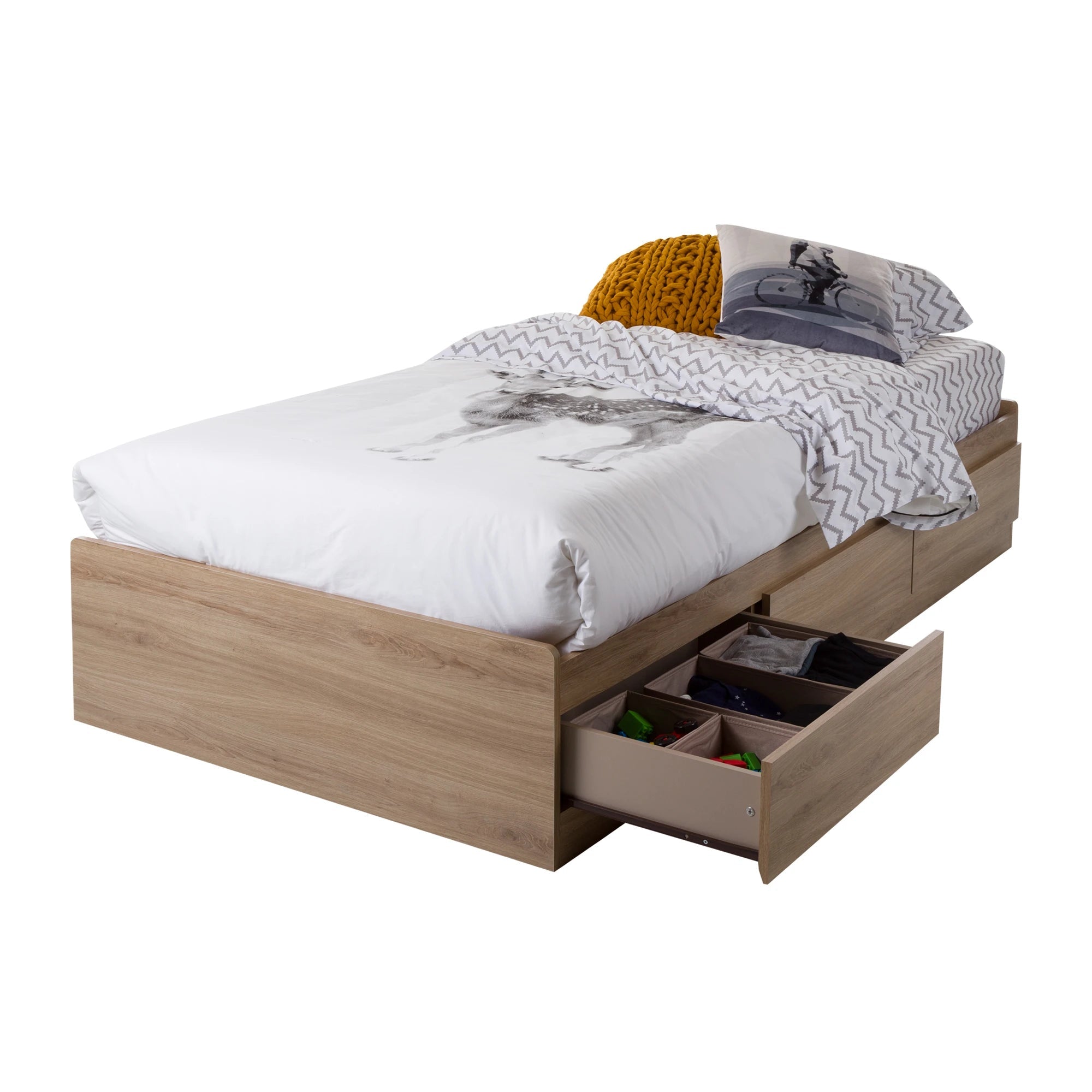 Mates Bed with 3 Drawers - Fynn