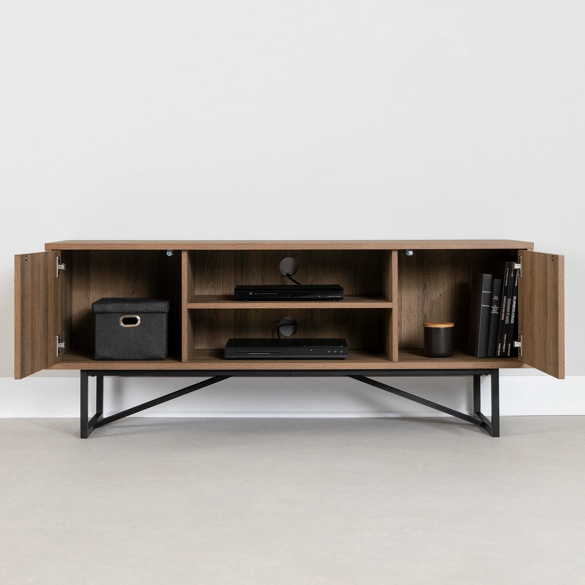 TV Stand with Doors - Mezzy