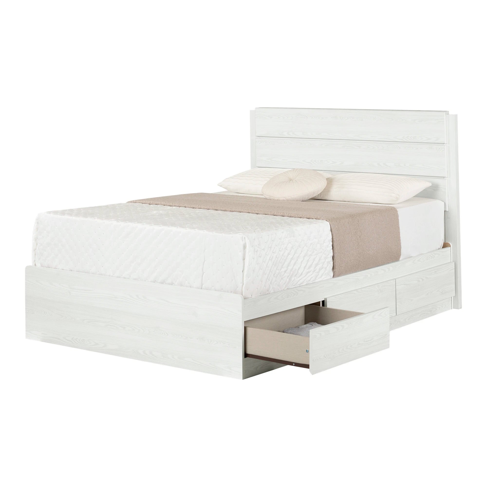 Mates Bed with 3 Drawers and Headboard Set - Arlen