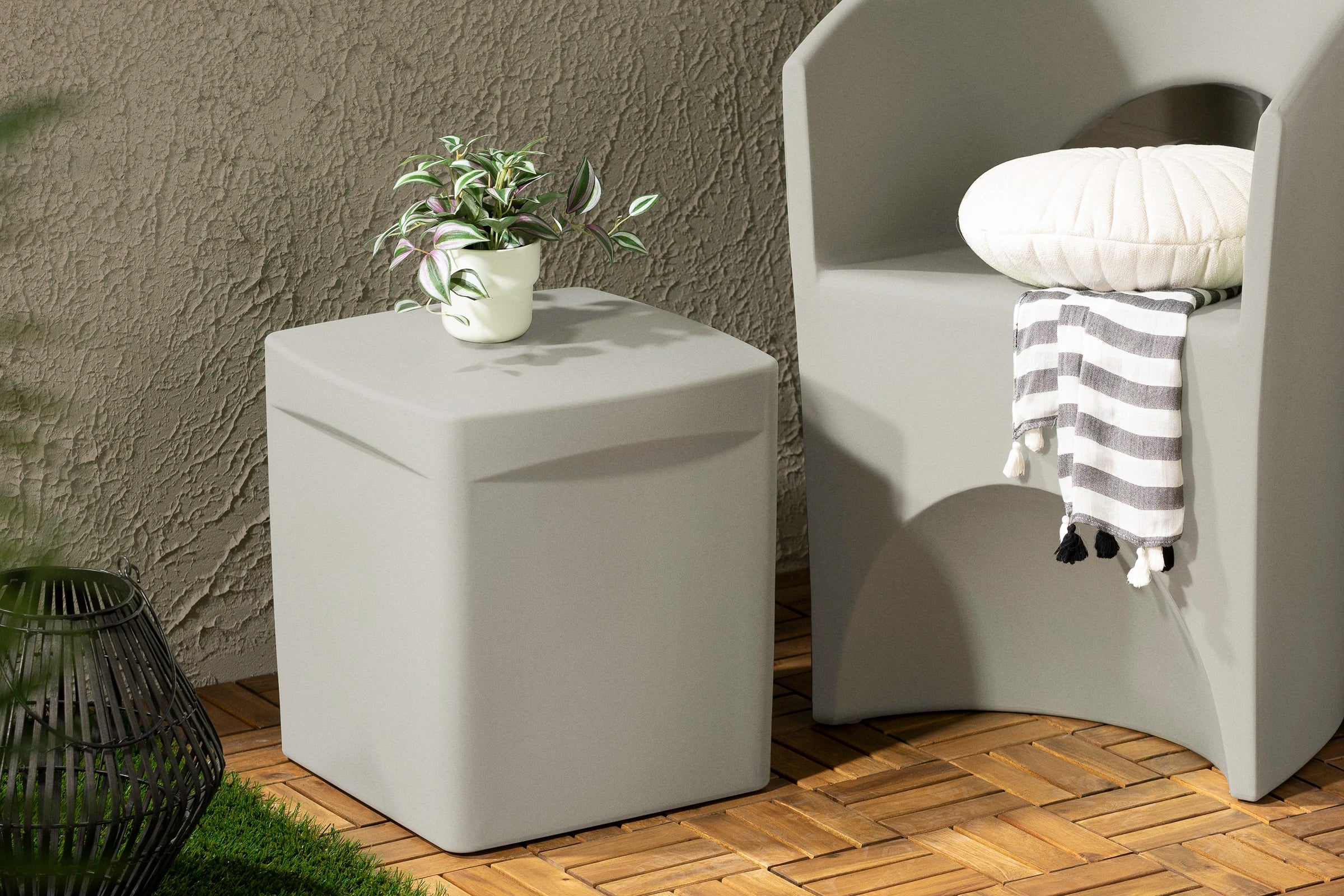 Square Outdoor Side Table - Dalya