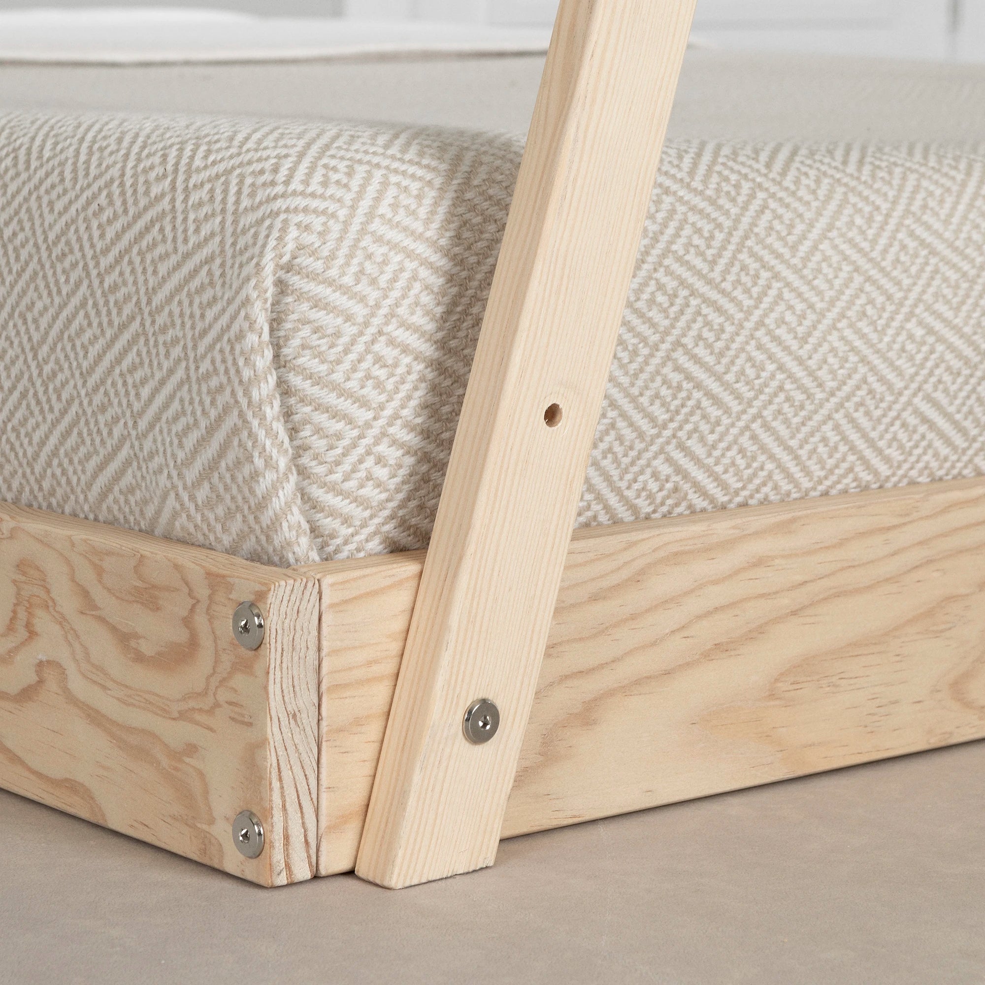 Solid Wood  Bed - Sweedi