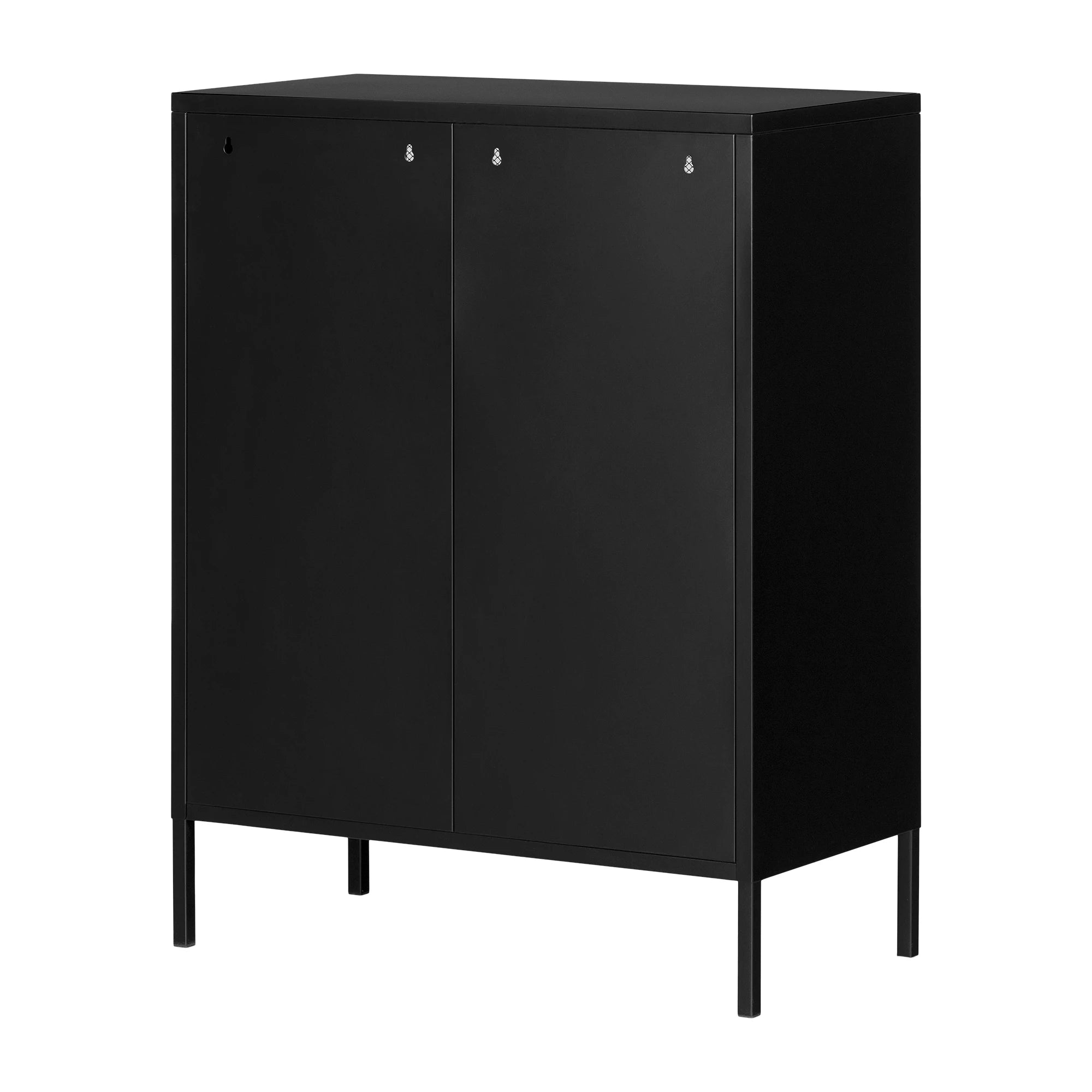 Metal Mesh 2-Door Accent Cabinet - Crea