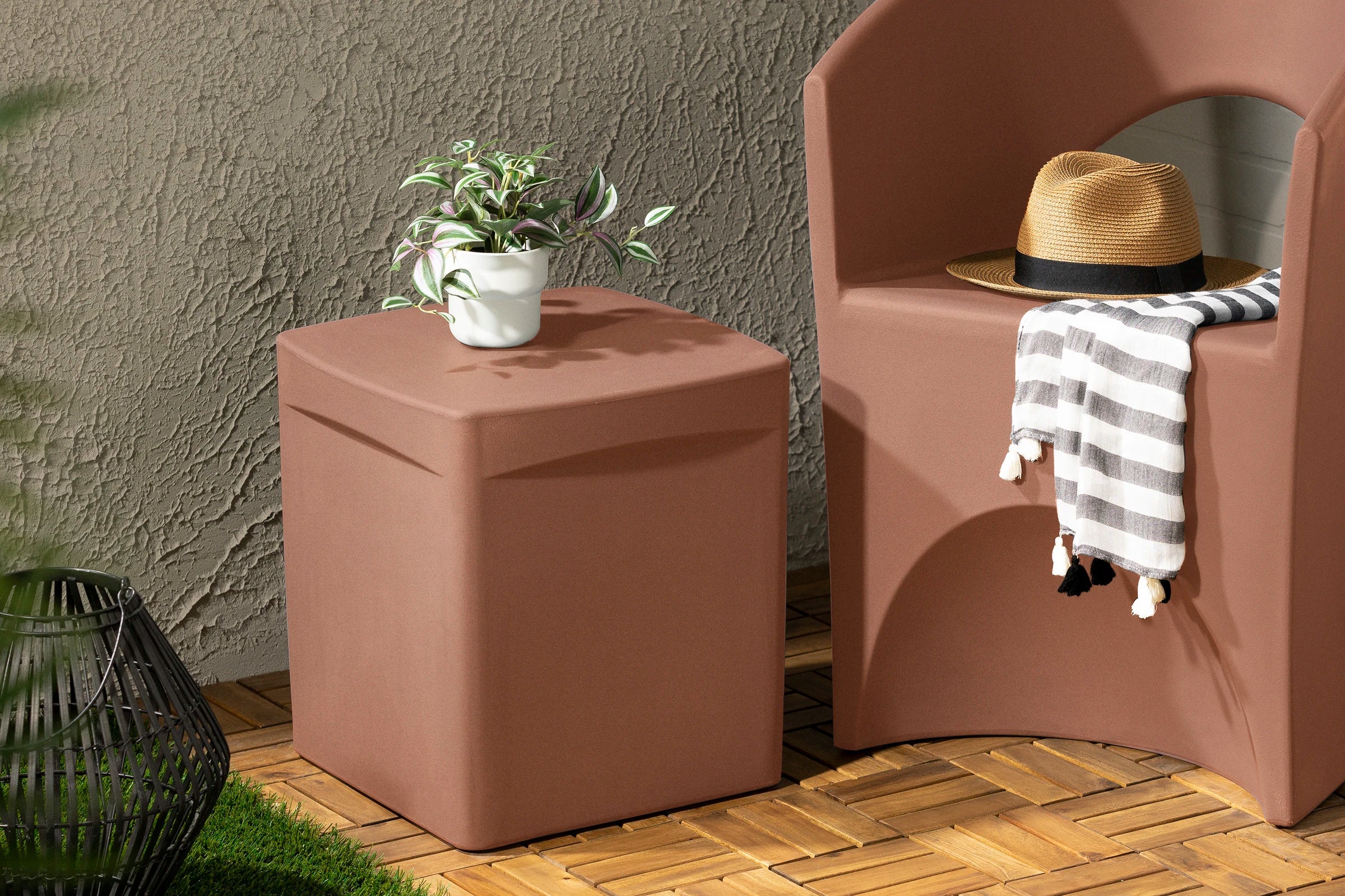 Square Outdoor Side Table - Dalya