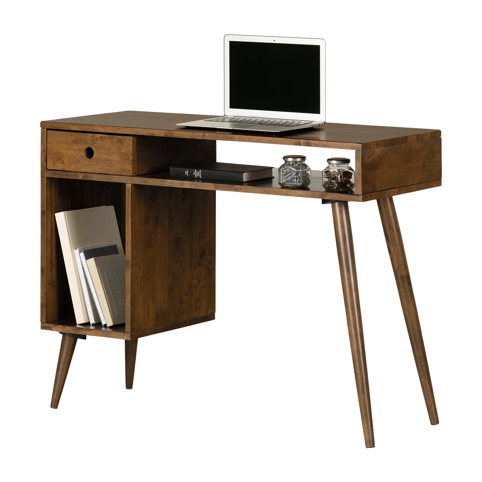 Solid Wood Computer Desk - Kodali