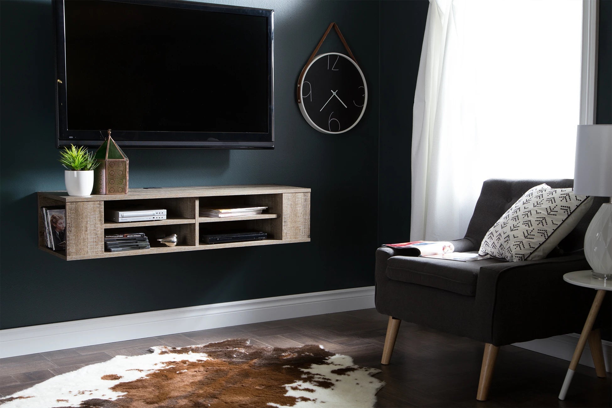 Wall Mounted Media Console - City Life