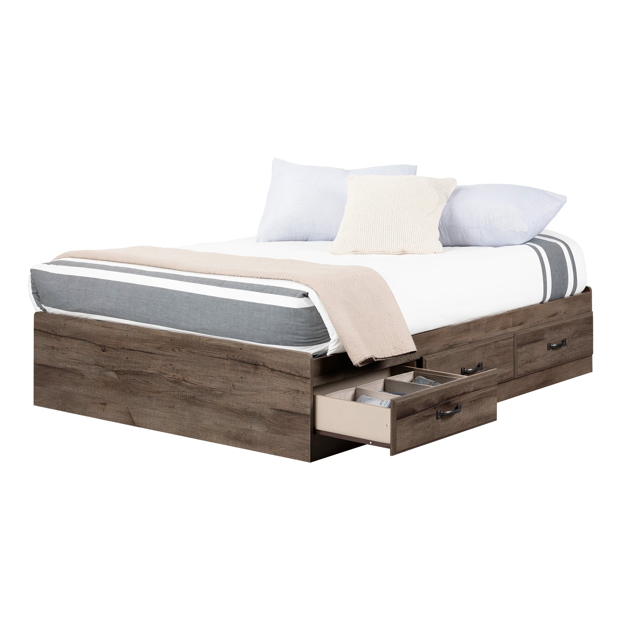 Mates Platform Storage Bed with 3 Drawers - Ulysses