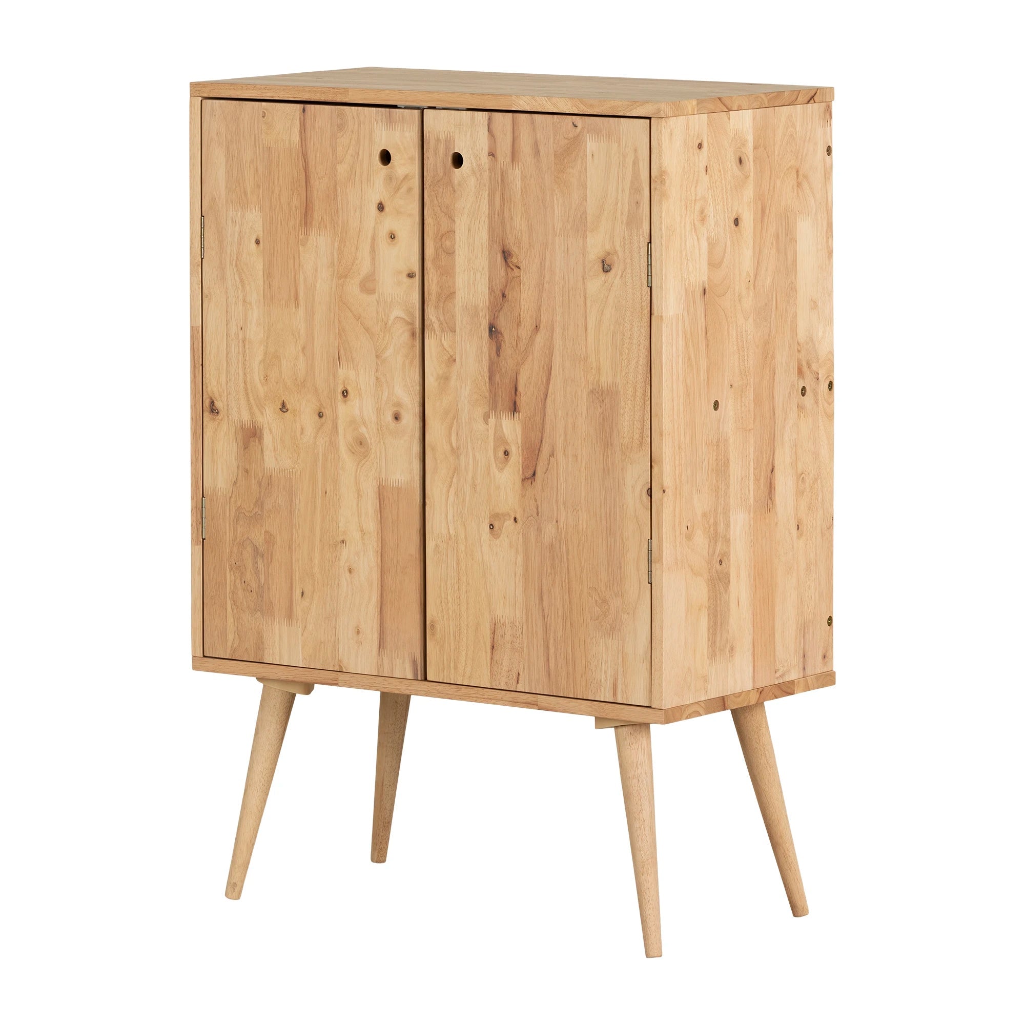 Buffet en bois massif avec rangement pour le vin - Kodali