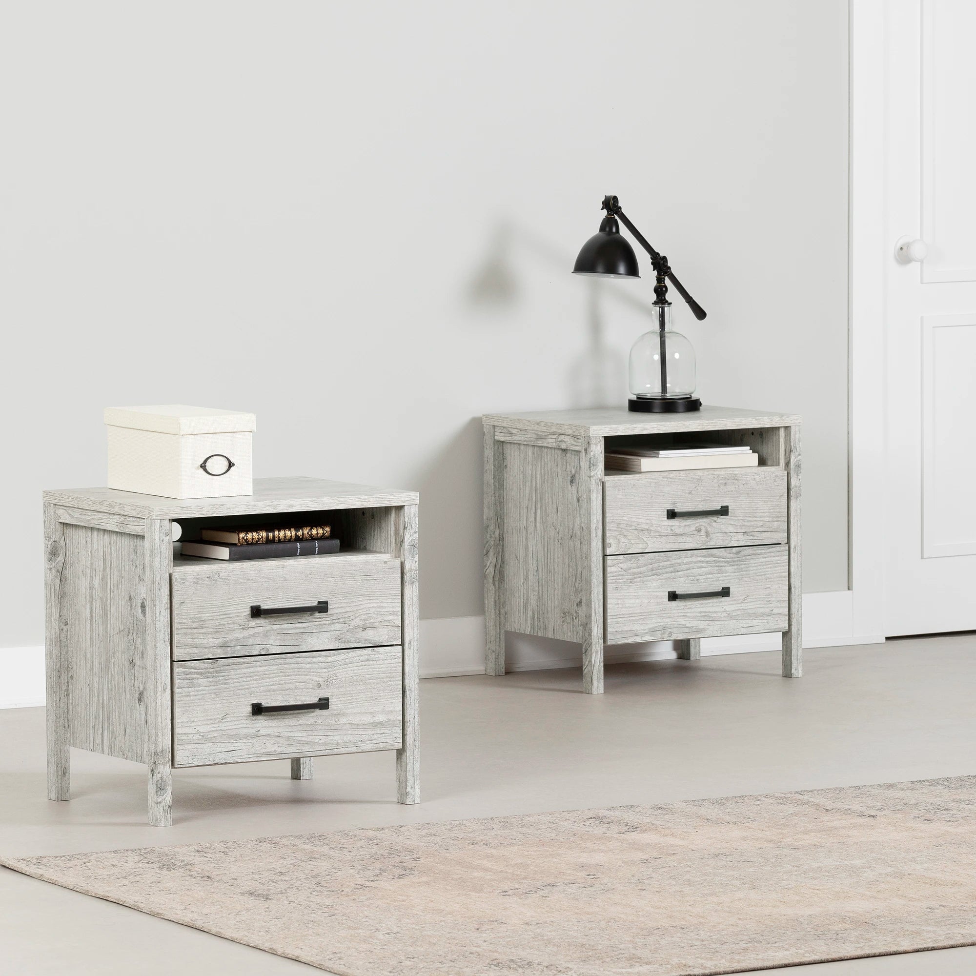 Set of 2 Nightstands - Gravity